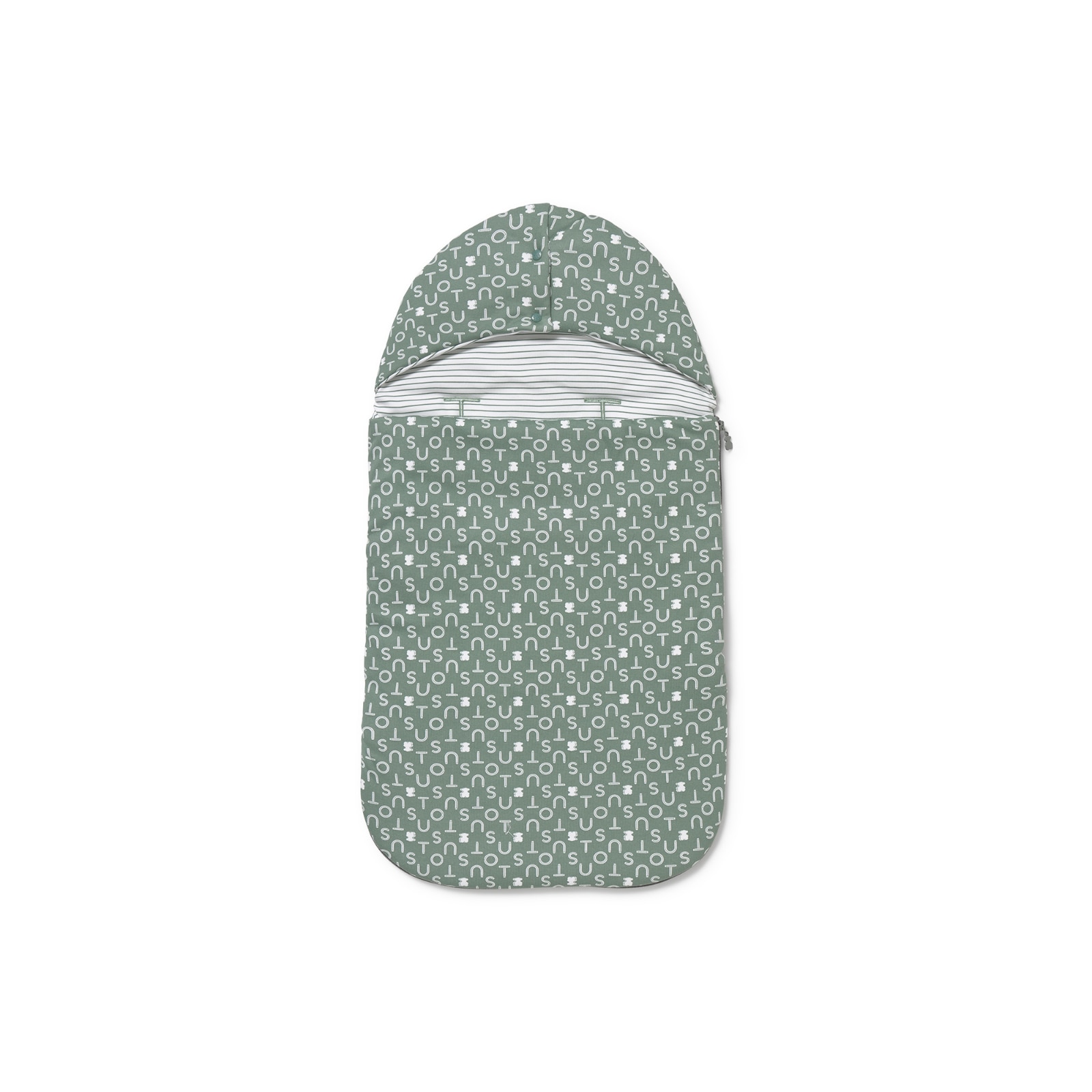 Imagem 0 de Saco Universal Tous Baby para Alcofa ou Cadeira de Passeio Estampado com Ursos e Letras