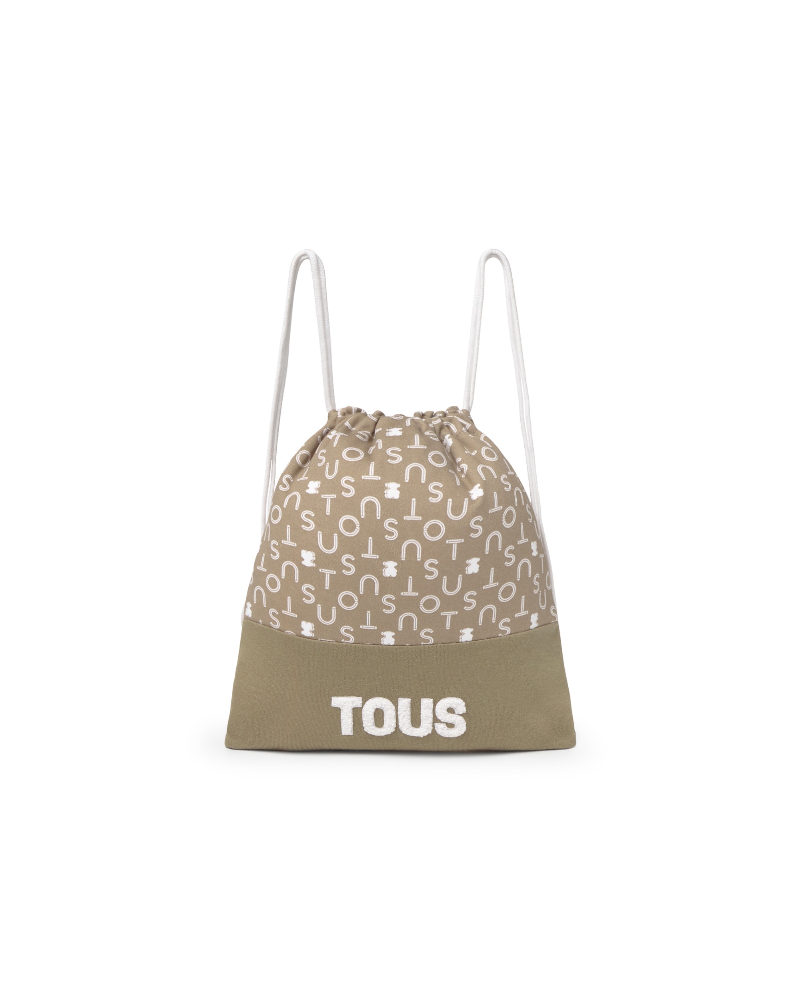 Imagem 0 de Mochila Pré-escolar para Bebé em Algodão Estampado com Ursos e Letras