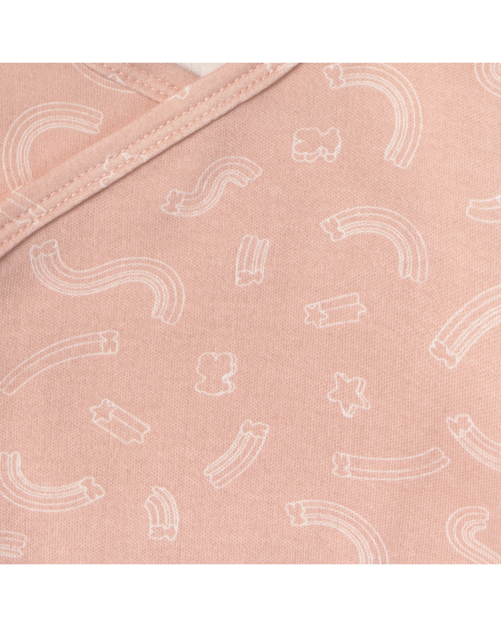 Pack de Bodies para Bebé em Algodão Estampados com Ursos e Estrelas Arco-íris Multicolor-3