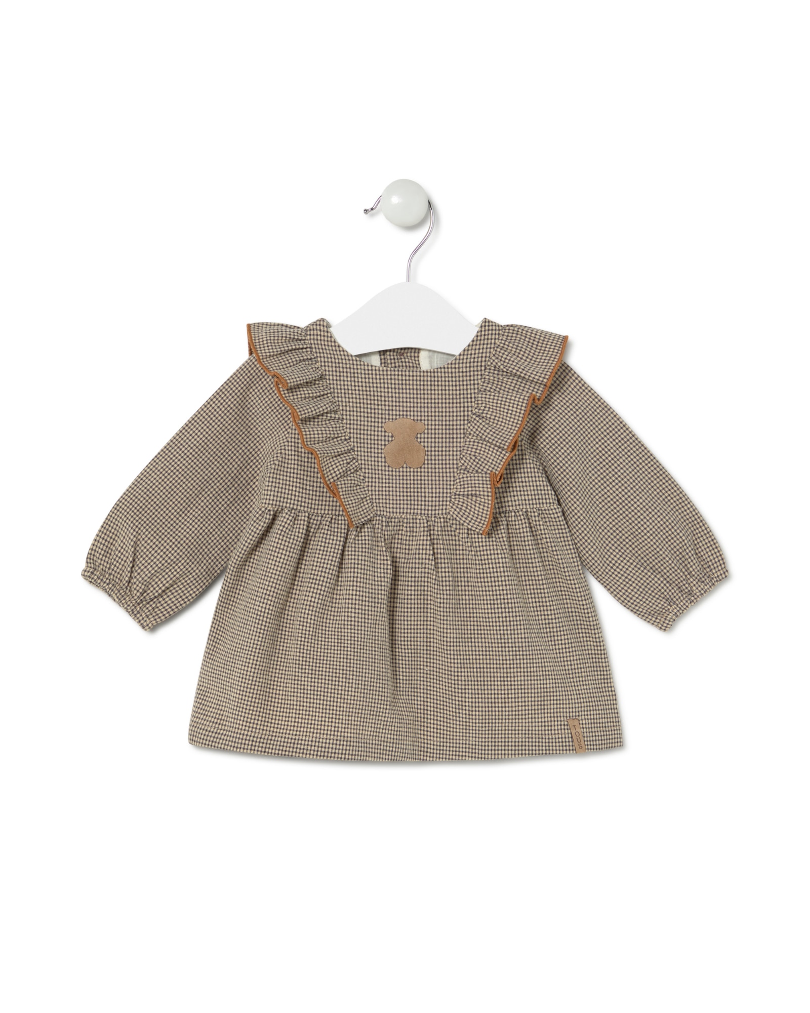 Imagem 0 de Vestido para Bebé Evasé Aos Quadrados Vichy