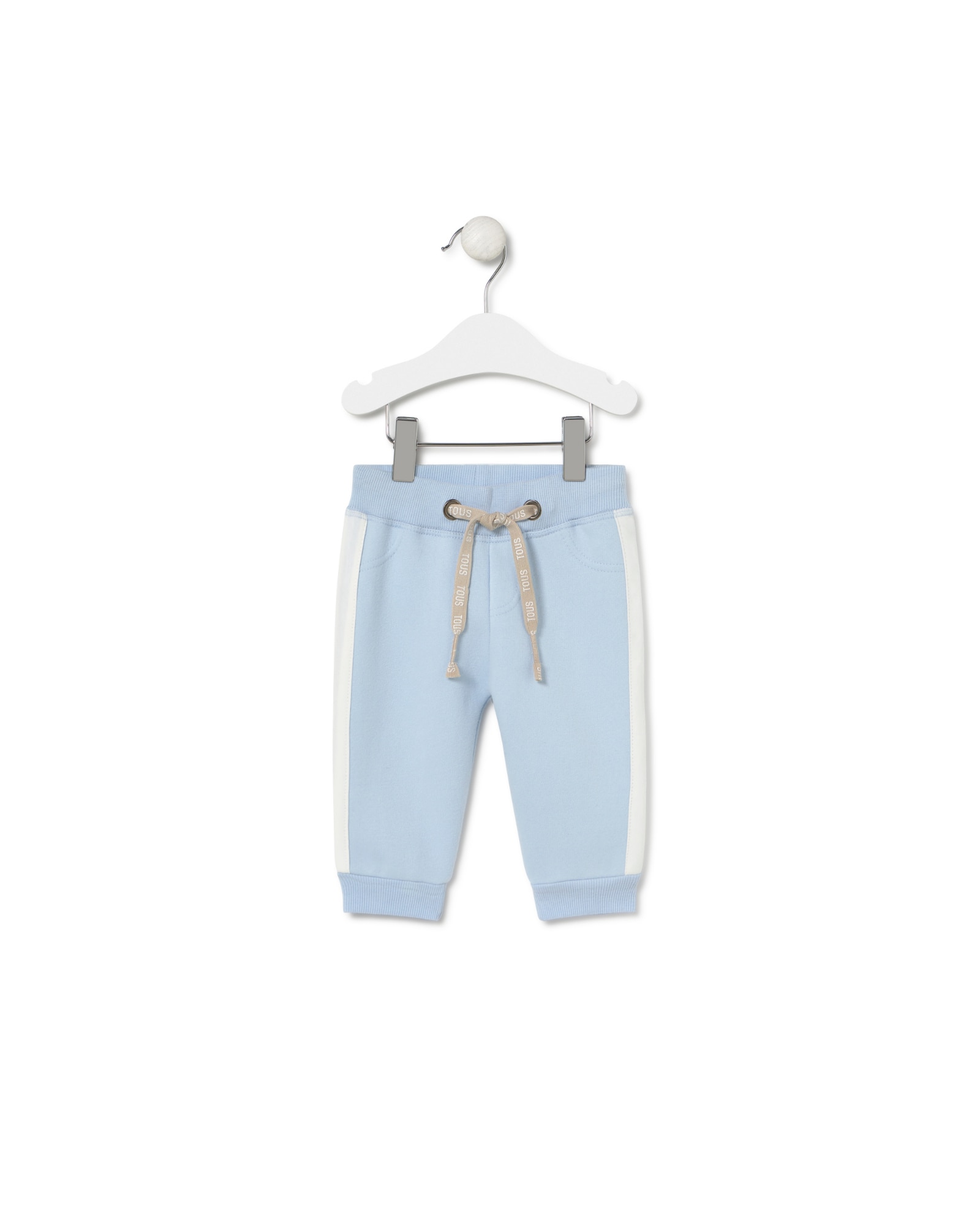 Imagem 0 de Calças Desportivas para Bebé em Algodão Liso com Franja