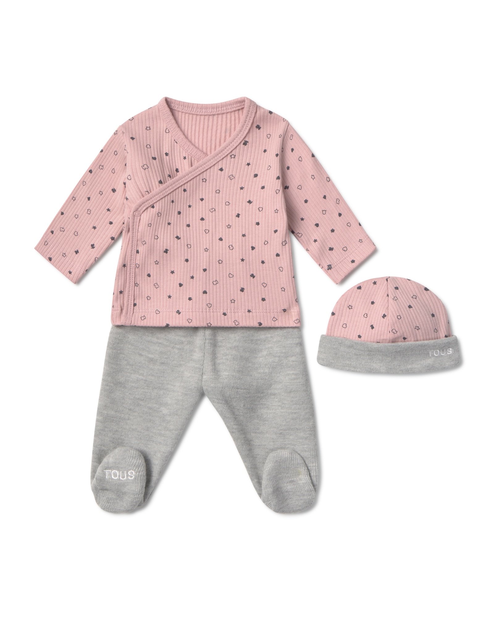 Imagem 0 de Conjunto para Bebé Recém-nascido Estampado e Liso