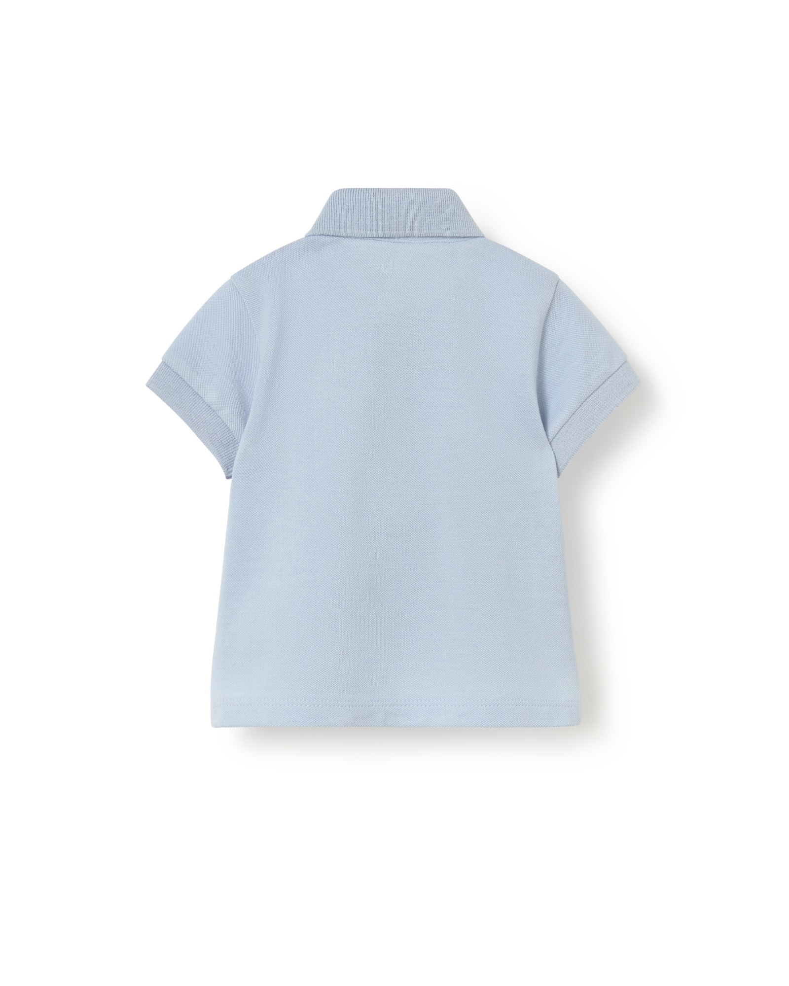 Polo Infantil de Suave Algodão Piqué com Urso Tous Azul-claro-2