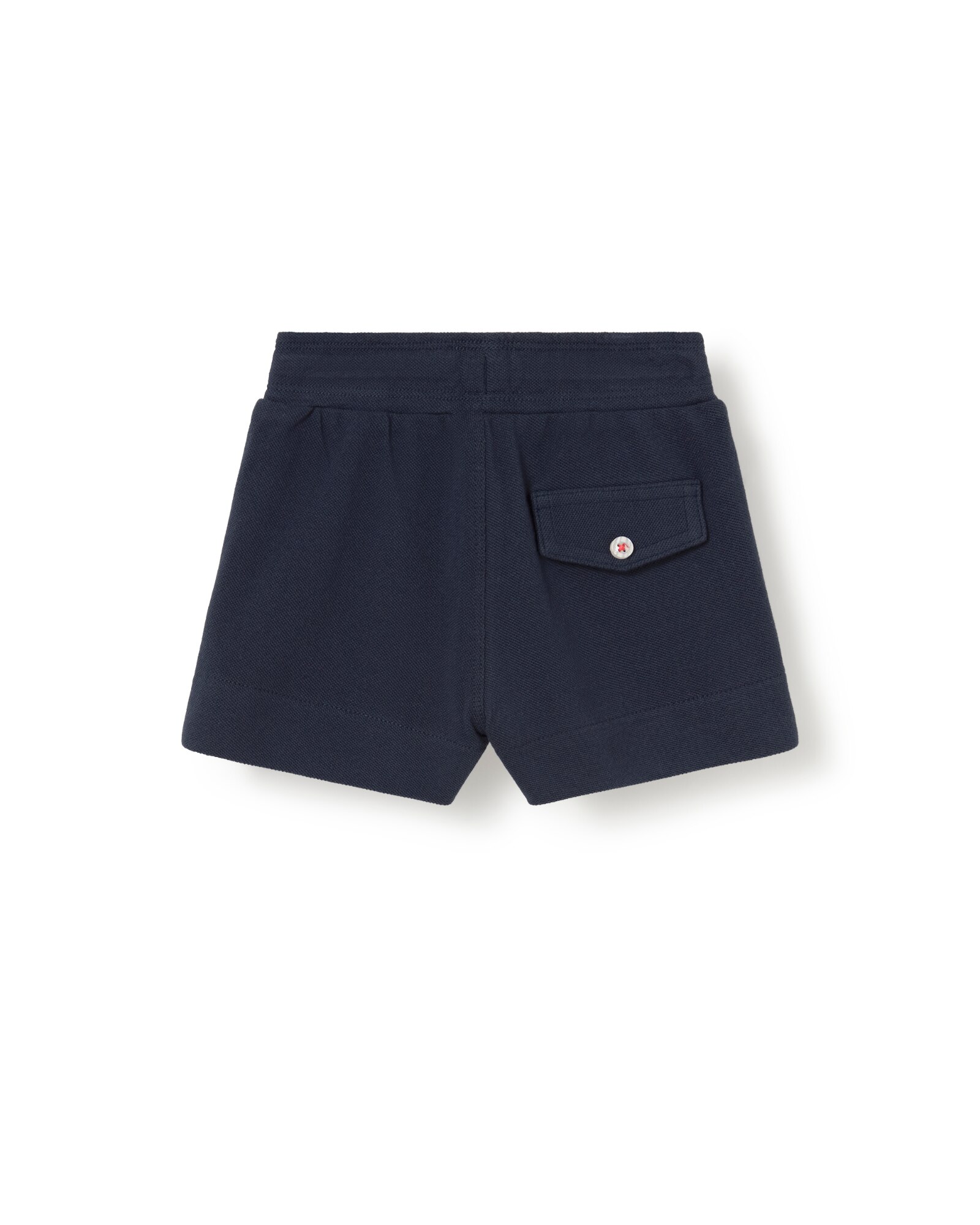 Bermudas Infantil de Suave Algodão Piqué e Liso com Logo Tous Azul-marinho-2