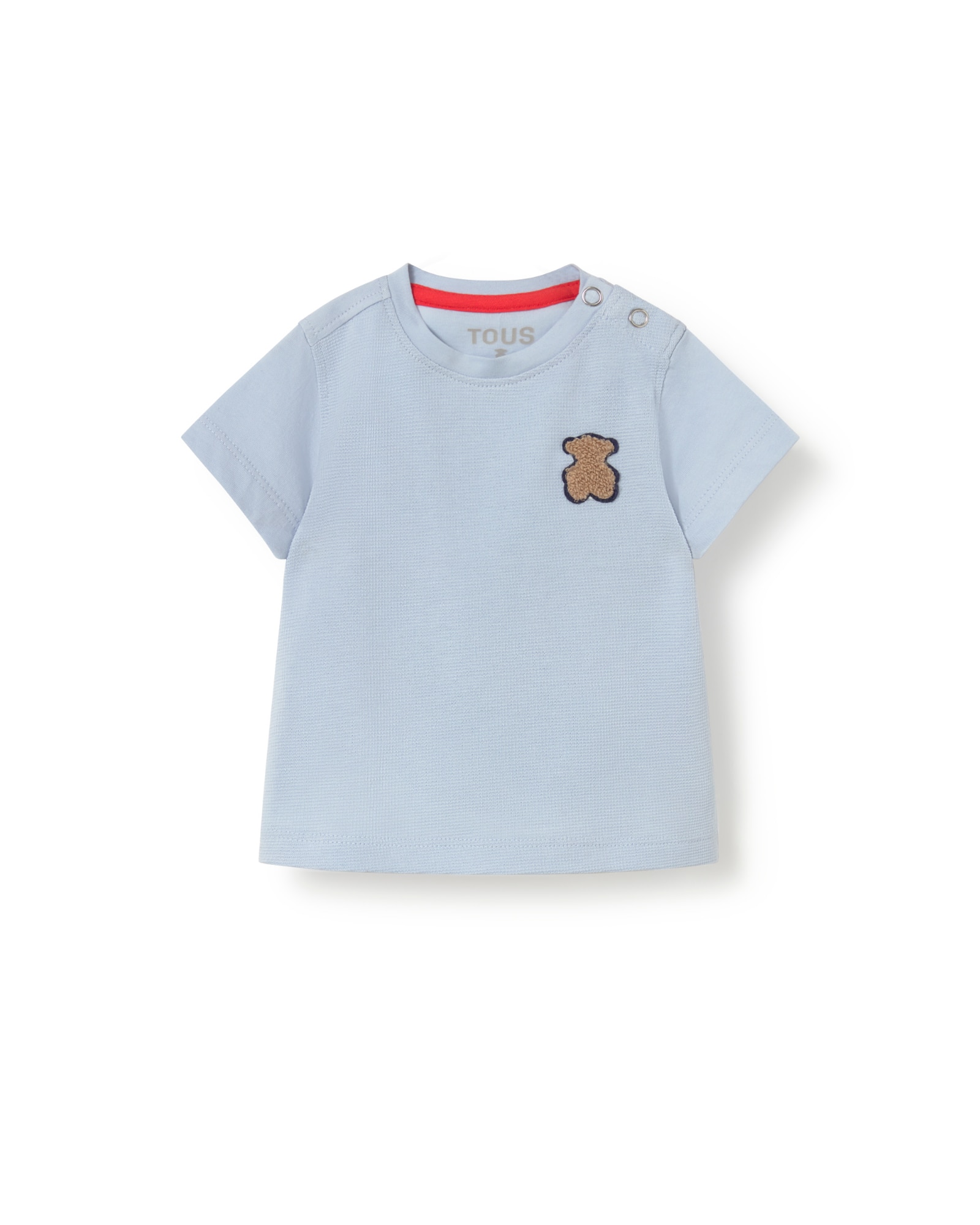 Imagem 0 de T-shirt Infantil em Suave Algodão Tingido com Urso