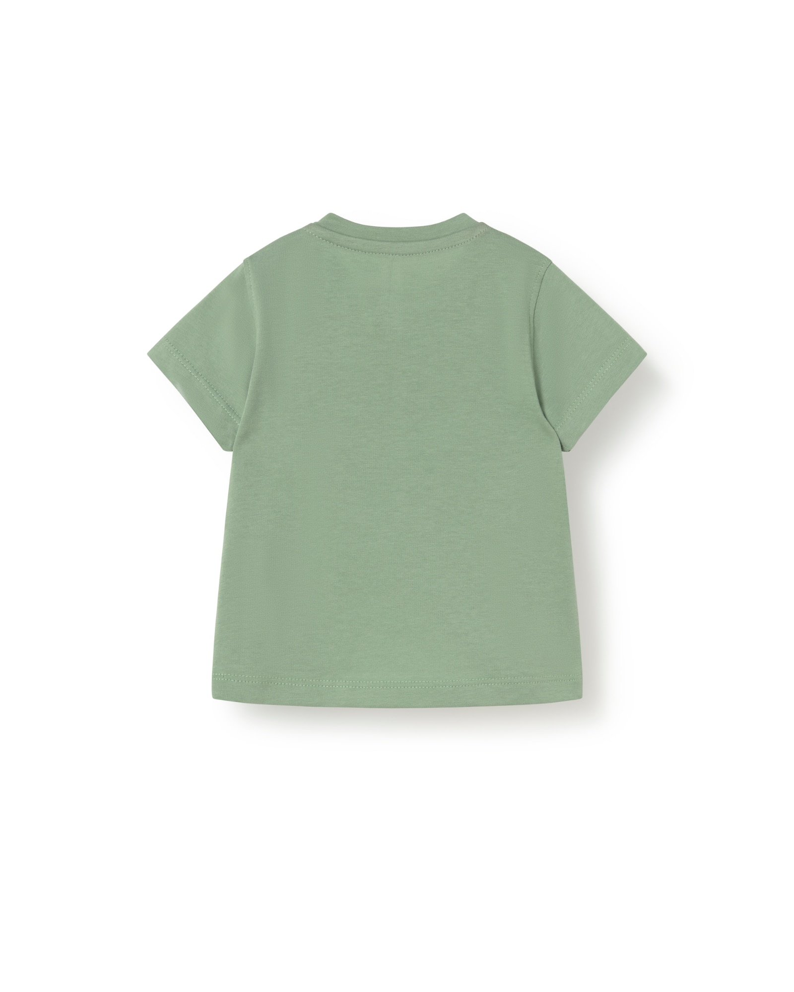 T-shirt Infantil em Suave Algodão Tingido com Urso Tous Verde Água-2