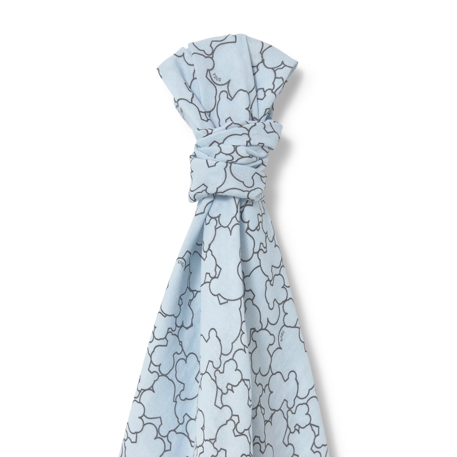 Muselina de Algodão 98x118 Cm Tous Baby Multi Osos Azul-claro-3