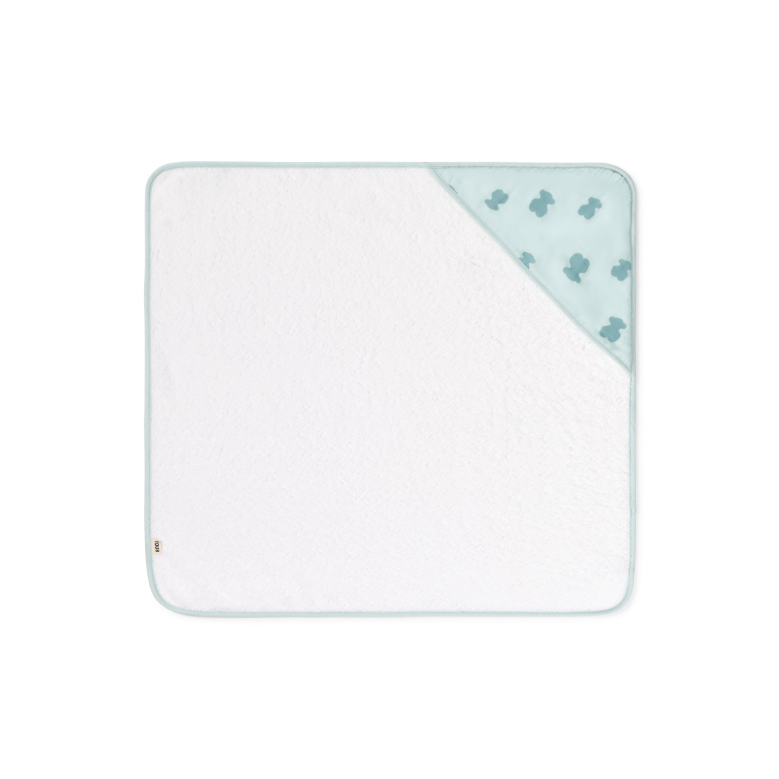 Imagem 0 de Capa de Banho 75x75cm Tous Baby de Algodão com Ursos