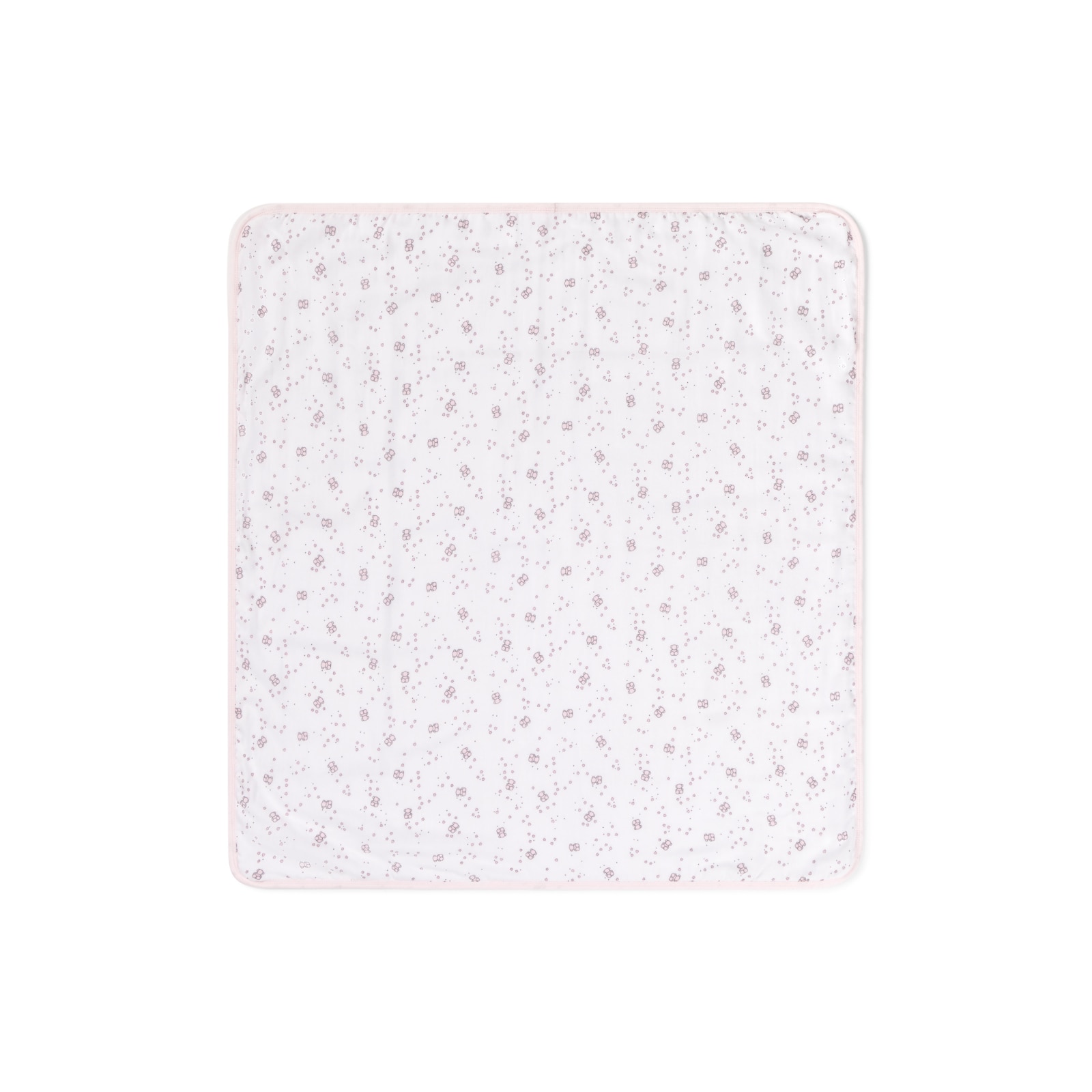 Imagem 0 de Manta de Algodão 75x75 Cm Tous Baby Estampada com Ursos Bold Bear e Estrelas