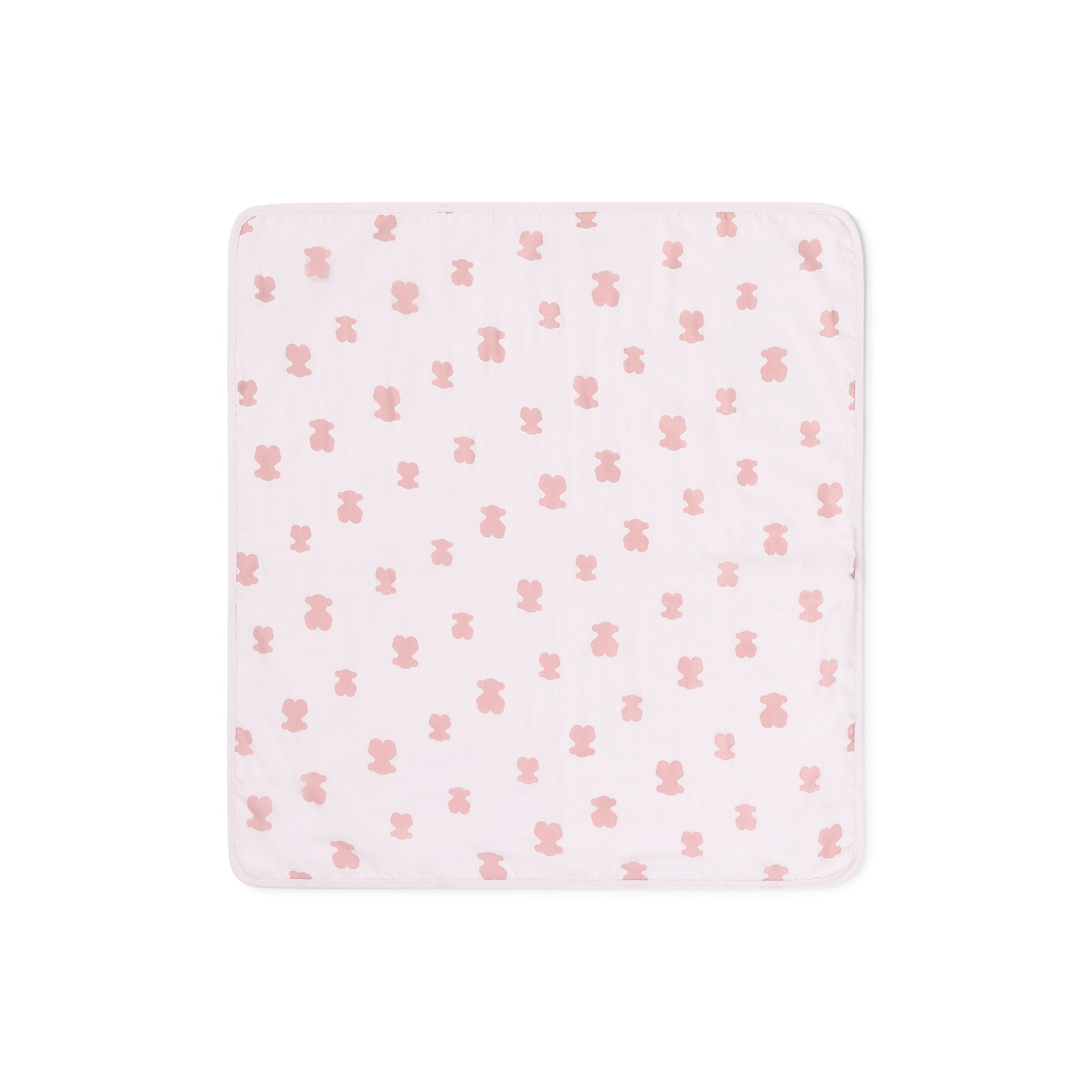 Imagem 0 de Manta de Algodão 75x75 Cm Tous Baby Estampada com Ursos