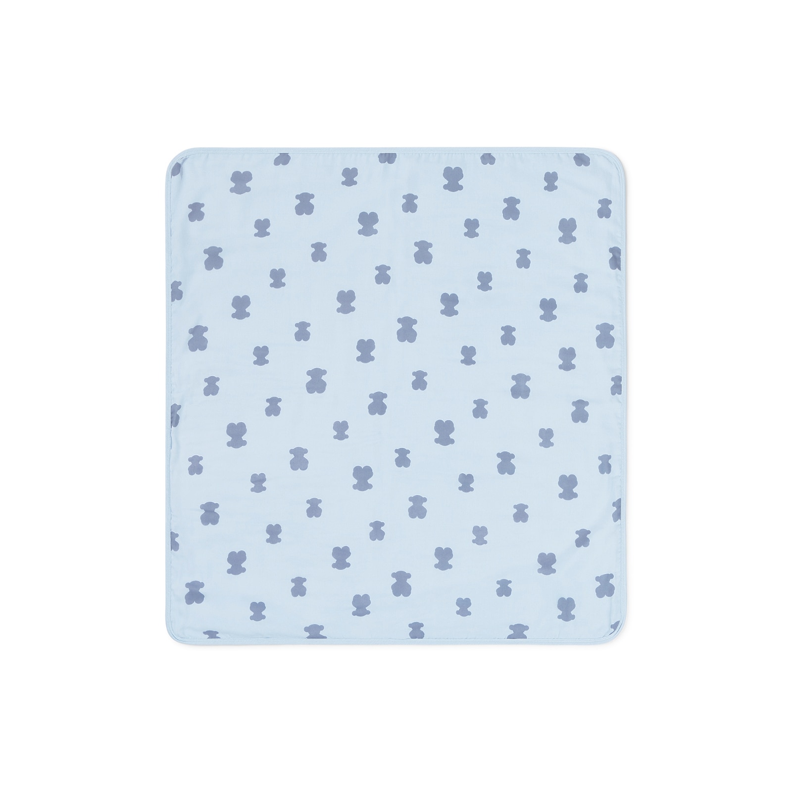 Imagem 0 de Manta de Algodão 75x75 Cm Tous Baby Estampada com Ursos