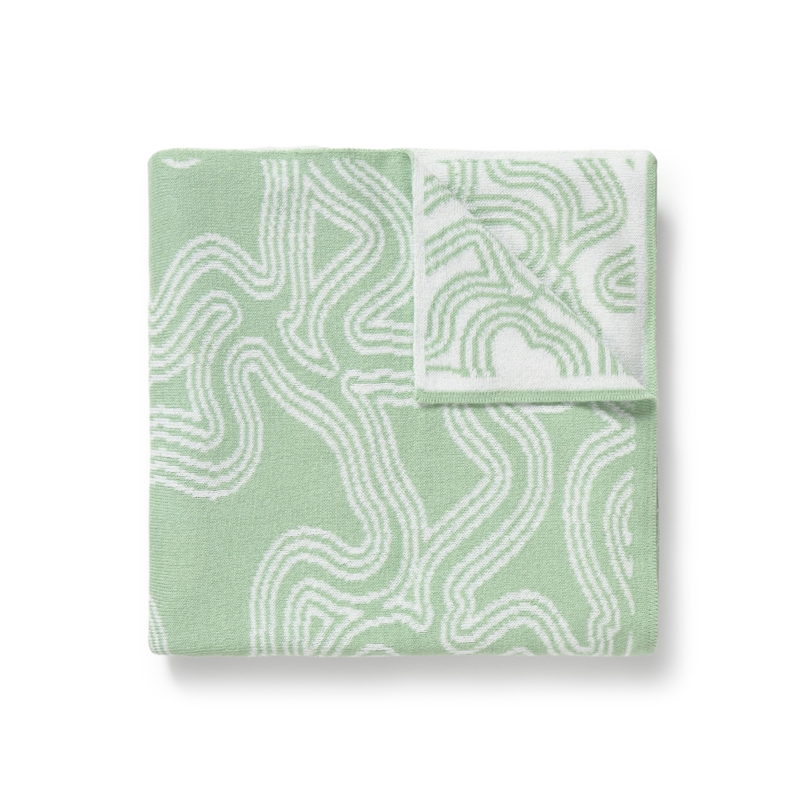 Manta para Mini Berço ou Berço 78x104 Cm Tous Baby com Ursos Kaos Verde-2