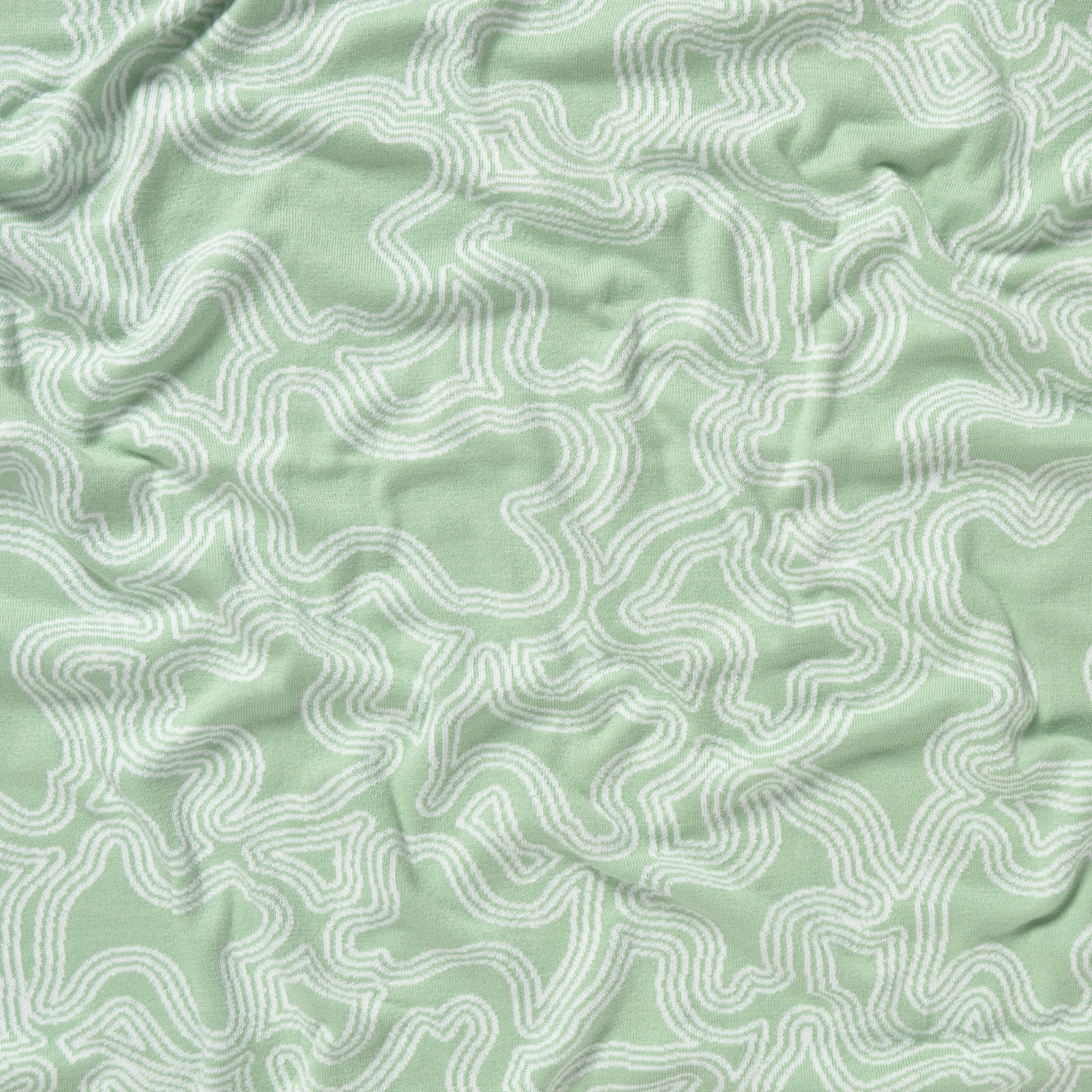 Manta para Mini Berço ou Berço 78x104 Cm Tous Baby com Ursos Kaos Verde-3