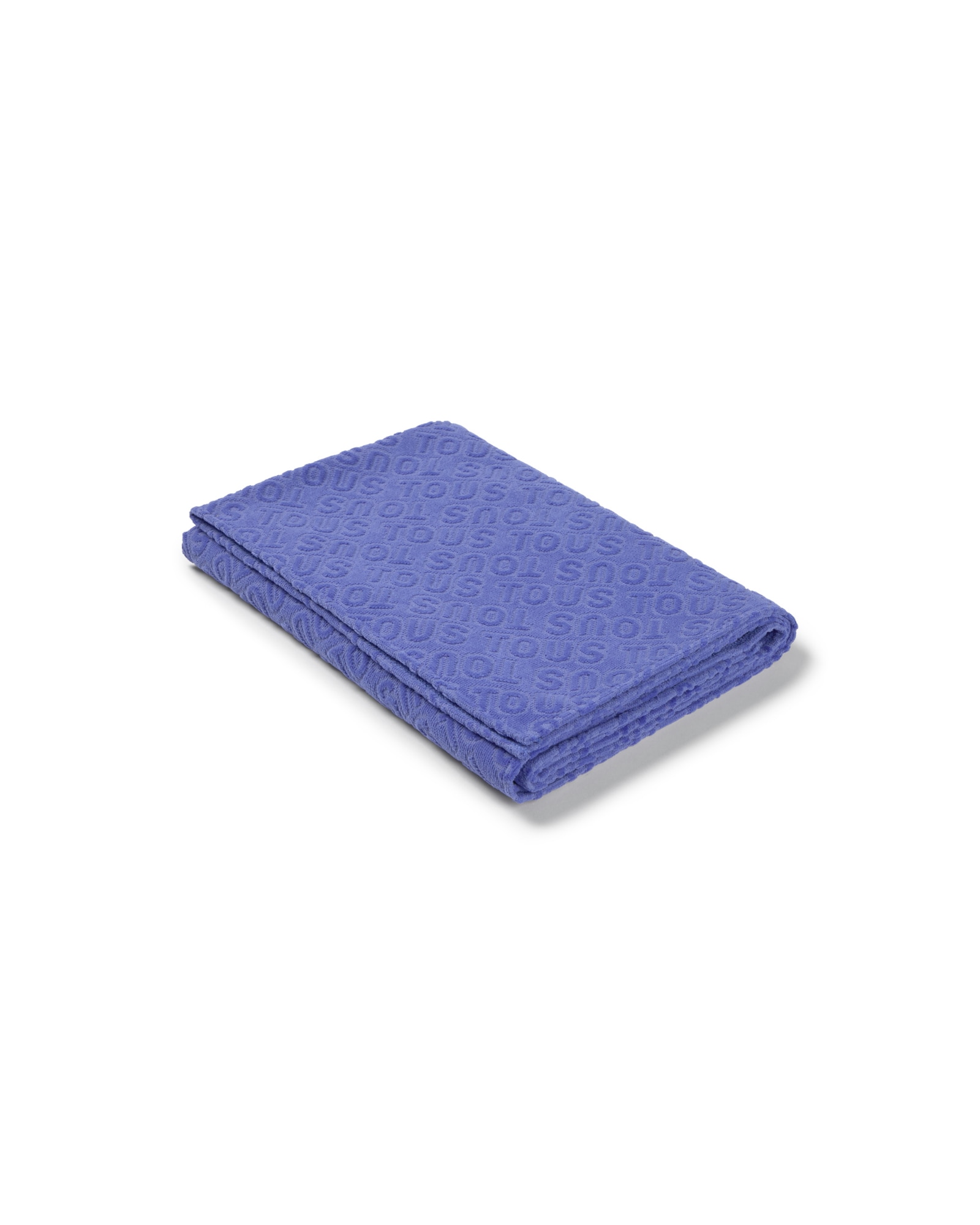 Acessório de Banho para Bebé em Algodão Jacquard com Logo Tous Azul-2