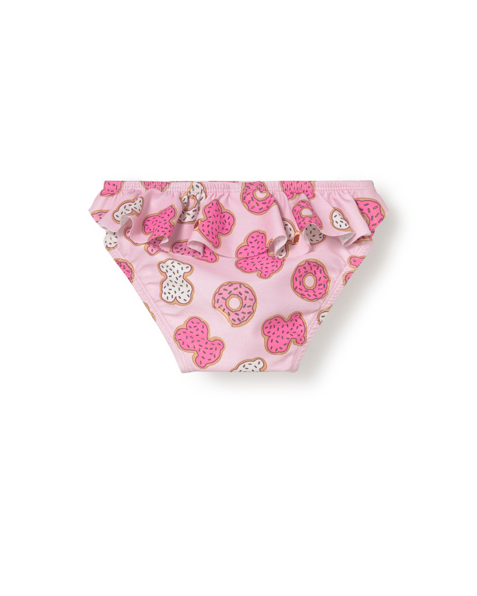 Fato de Banho para Bebé com Folho e Estampado de Ursos Donut Tous Rosa-claro-2
