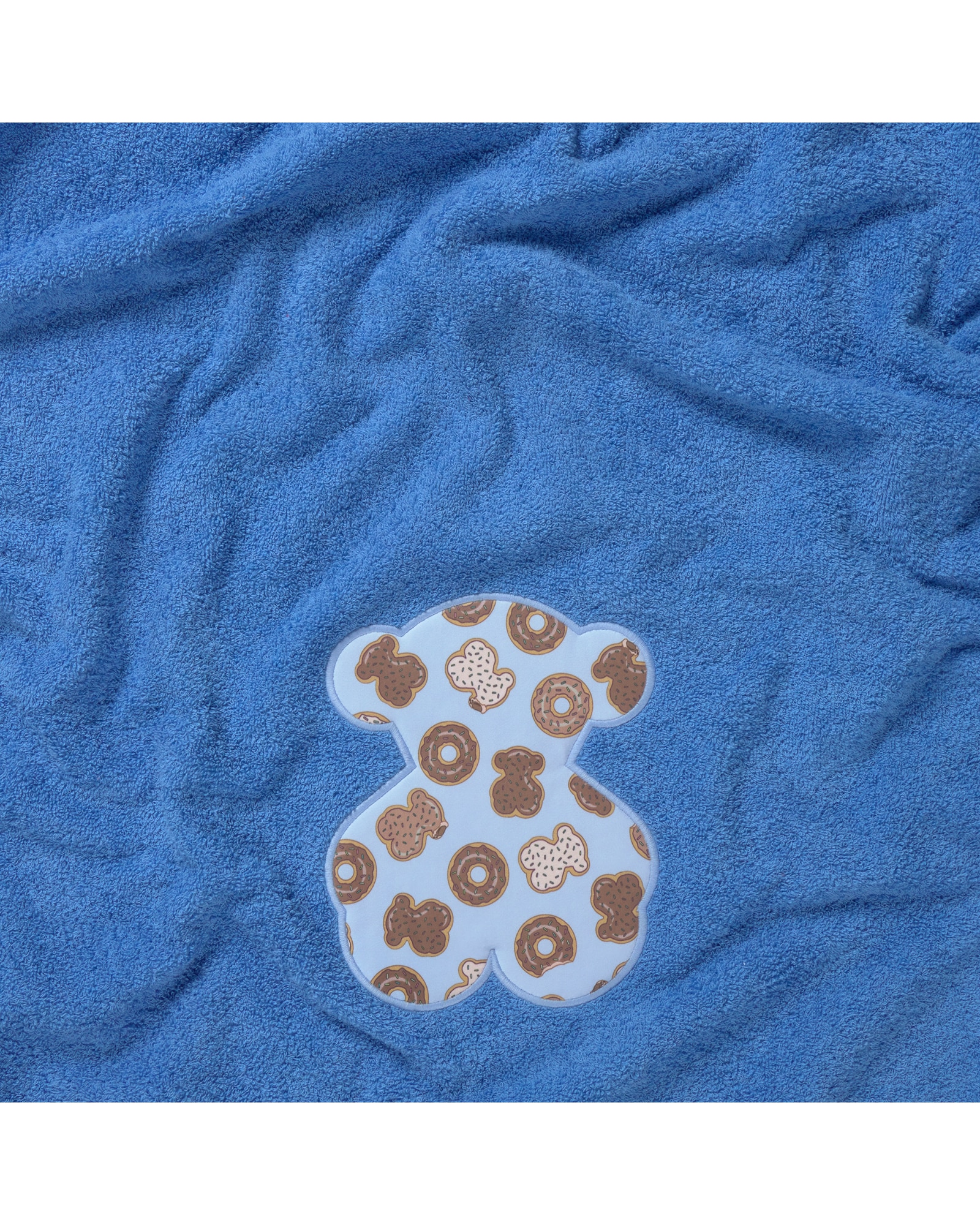 Acessório de Banho para Bebé em Algodão Donut Tous Azul-claro-3