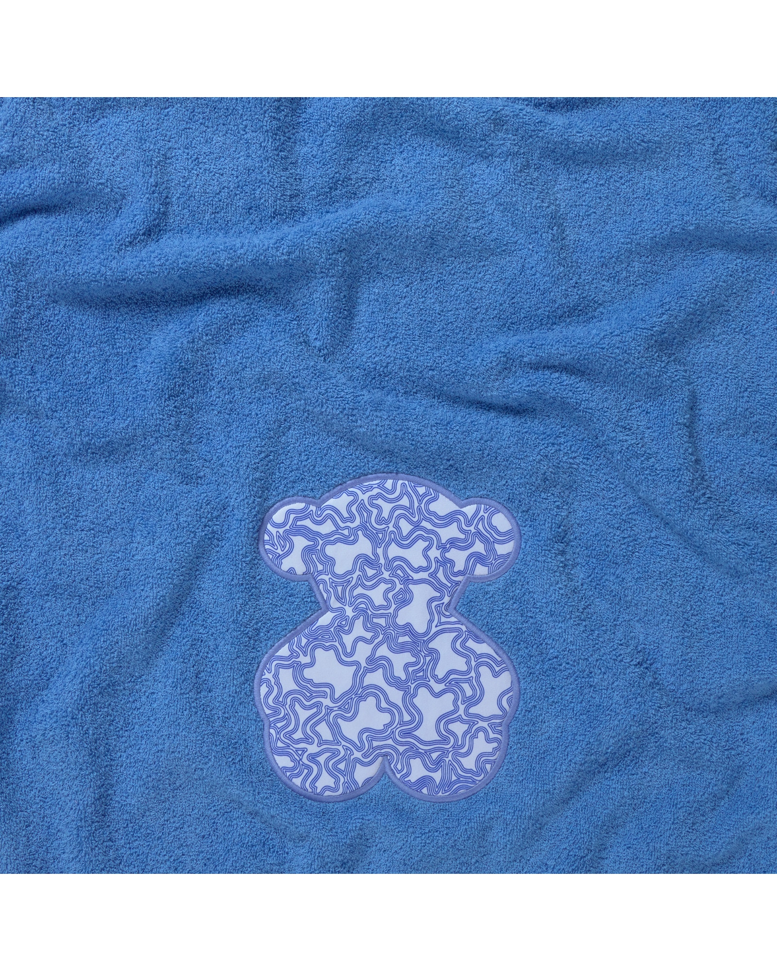 Acessório de Banho para Bebé em Algodão Turco Kaos Tous Azul-3