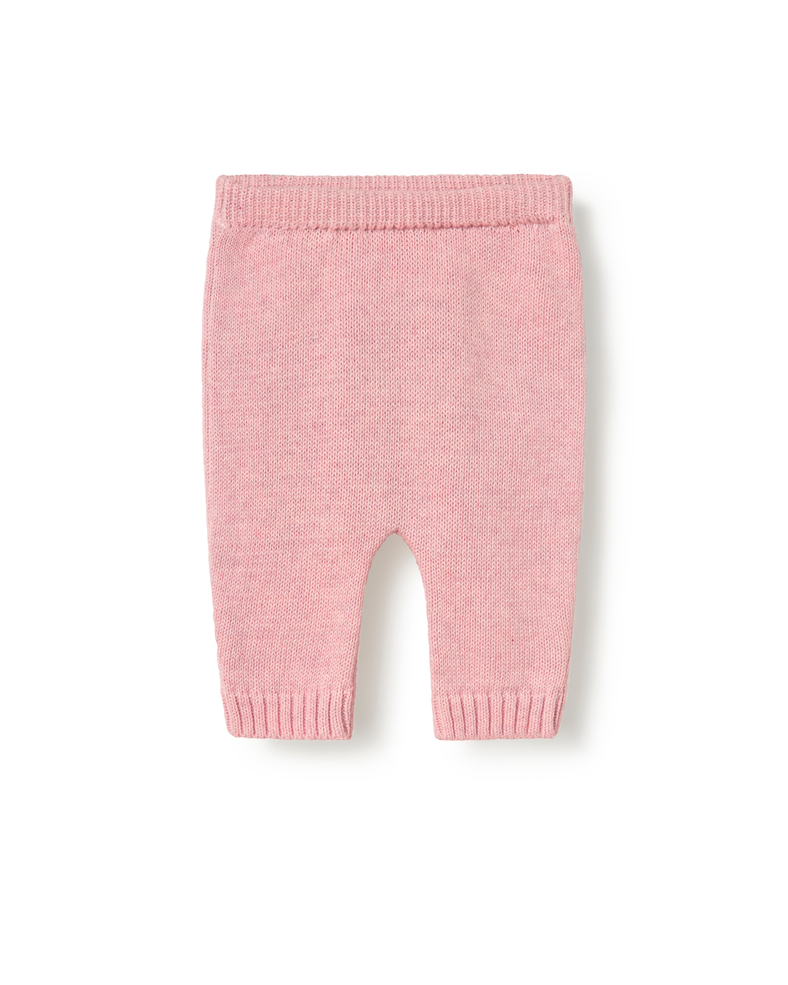Conjunto para Bebé em Algodão Orgânico de Camisola e Calças Às Riscas e Lisas Tous Rosa-3