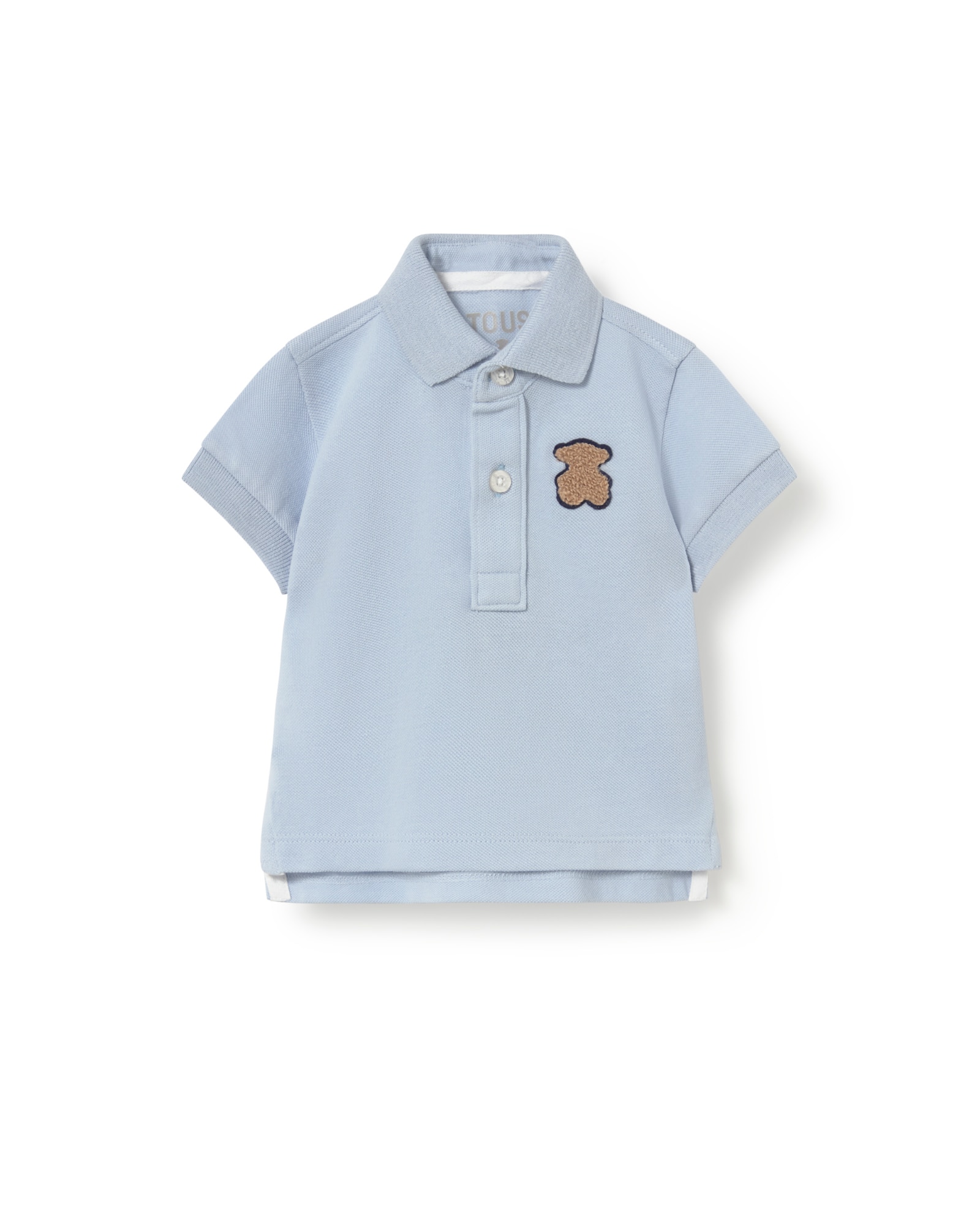 Imagem 0 de Polo Infantil de Suave Algodão Piqué com Urso