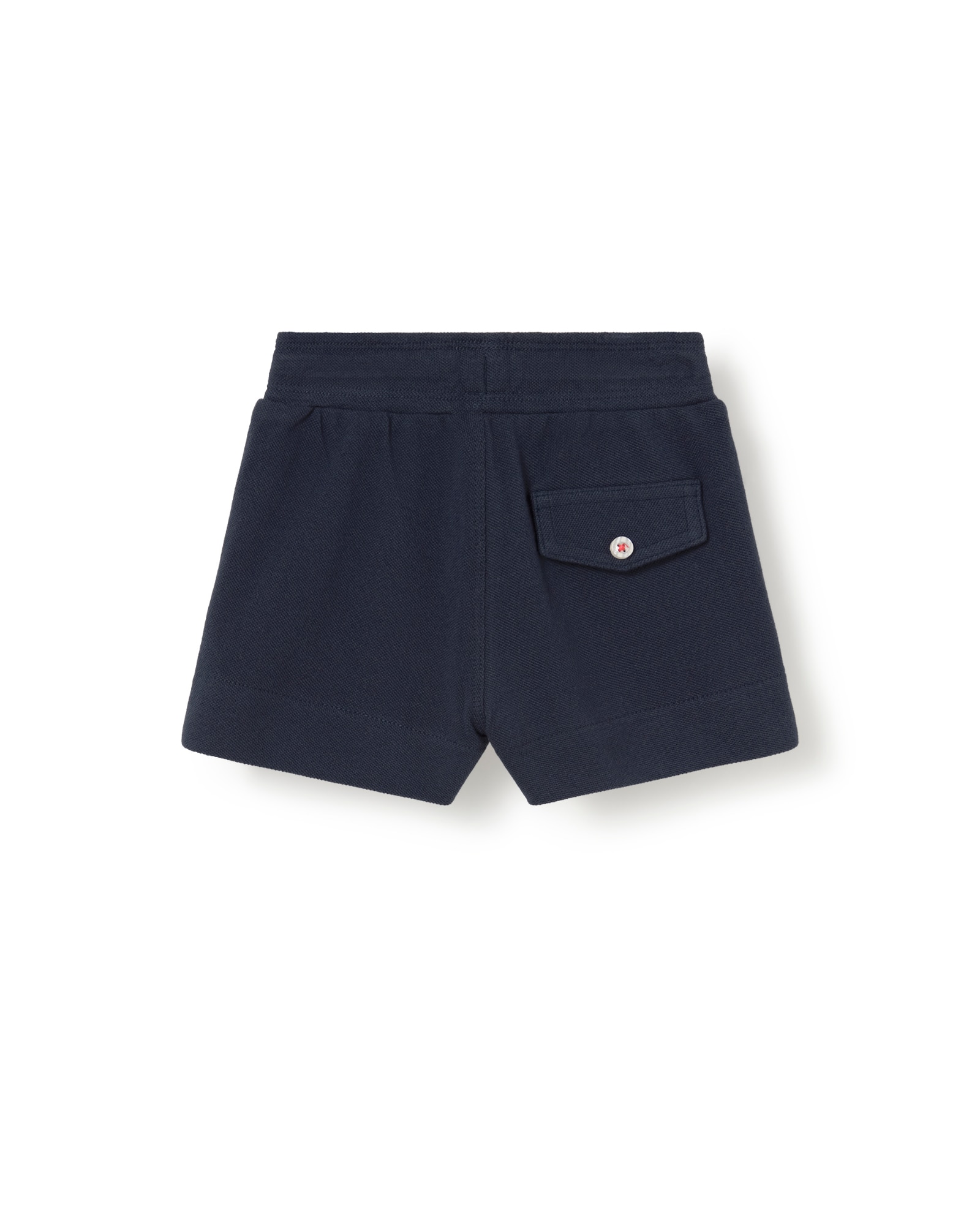 Bermudas Infantil de Suave Algodão Piqué e Liso com Logo Tous Azul-marinho-2