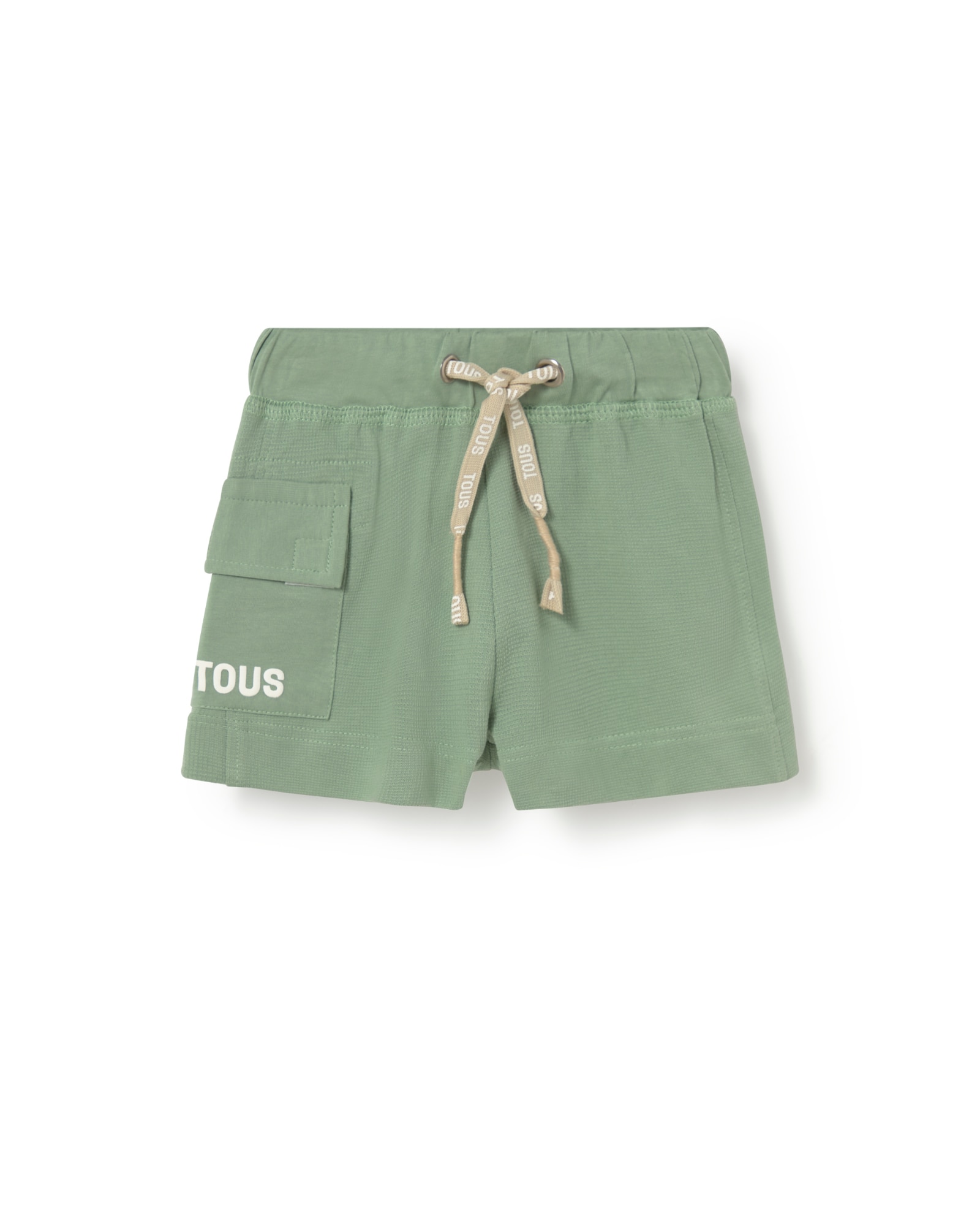 Imagem 0 de Bermuda para Bebé de Suave Algodão Piqué e Lisa com Logo Tous