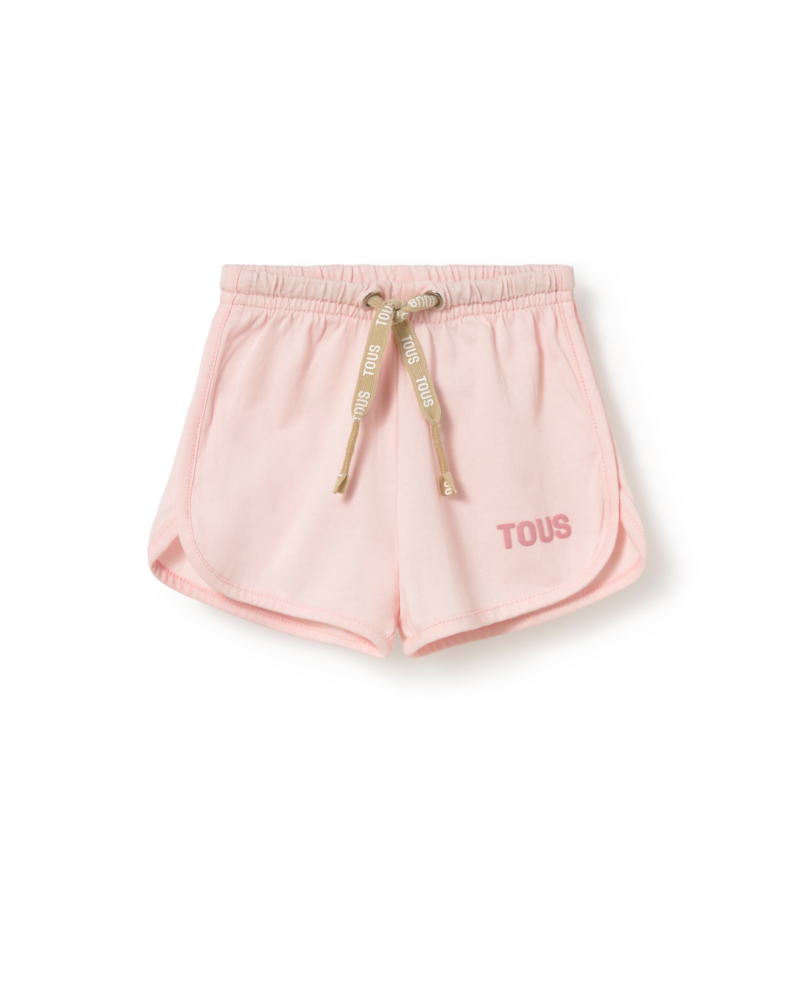 Imagem 0 de Short Infantil de Suave Algodão Liso com Logo Tous