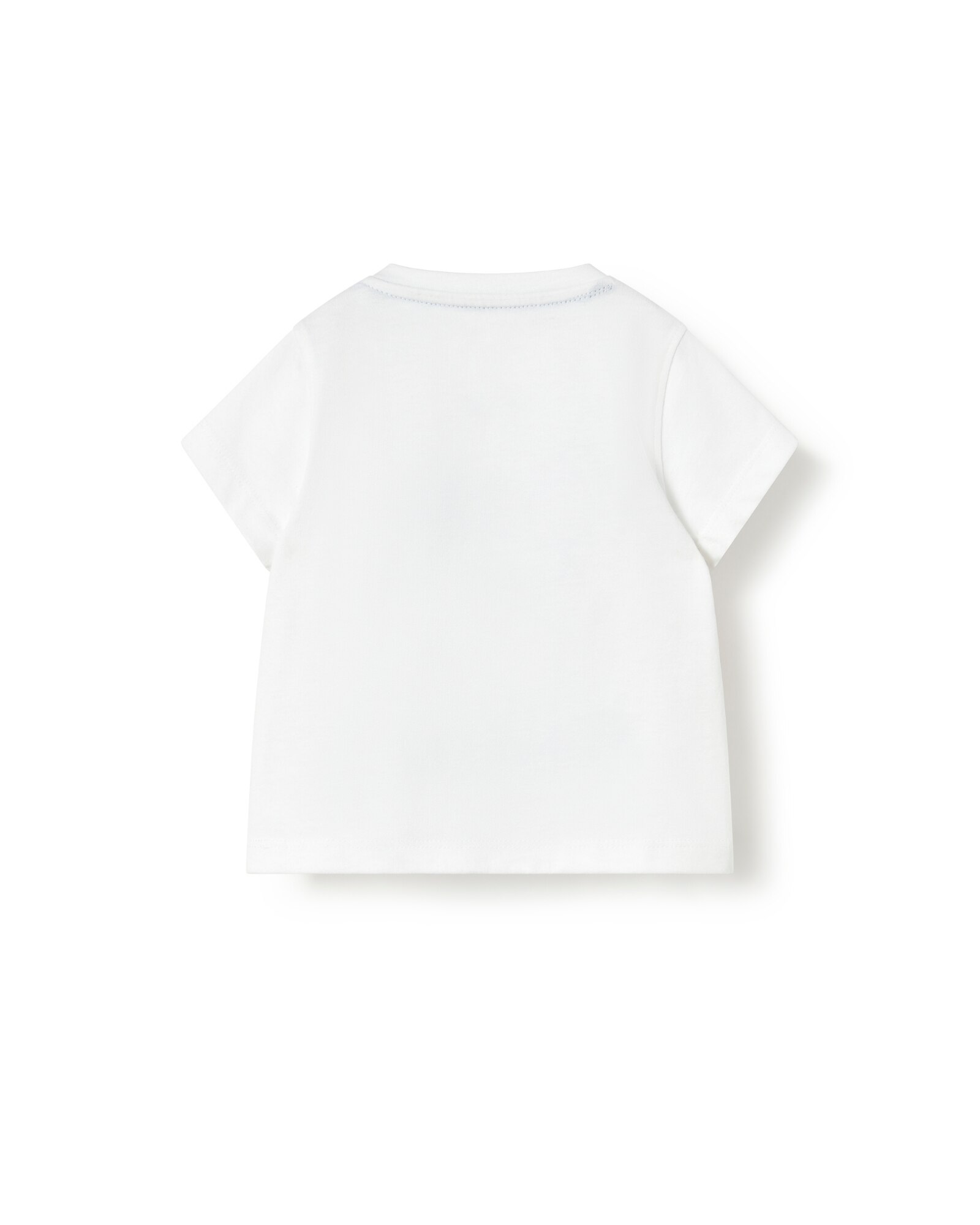 T-shirt de Algodão com "smile Summer Tous" Frontal Branco-2