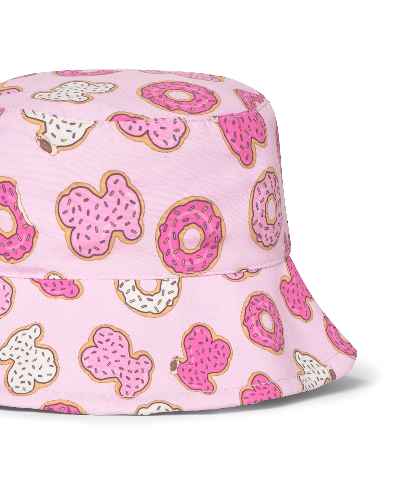 Acessório de Banho Infantil Estampado com Ursos Donut Rosa-claro-2