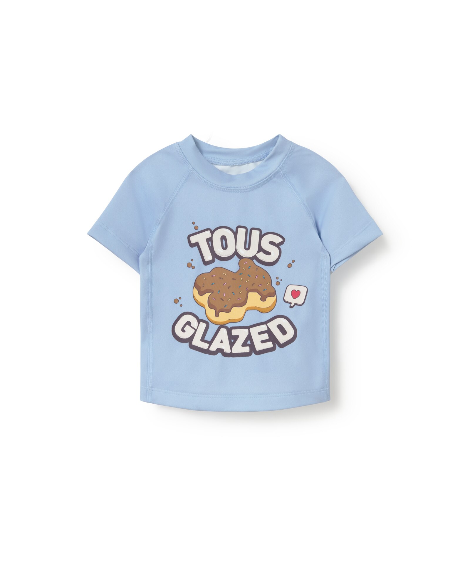 Imagem 0 de T-shirt de Banho para Bebé de Manga Renglan 3/4 "tous Urso Donut Glazed" Frontal