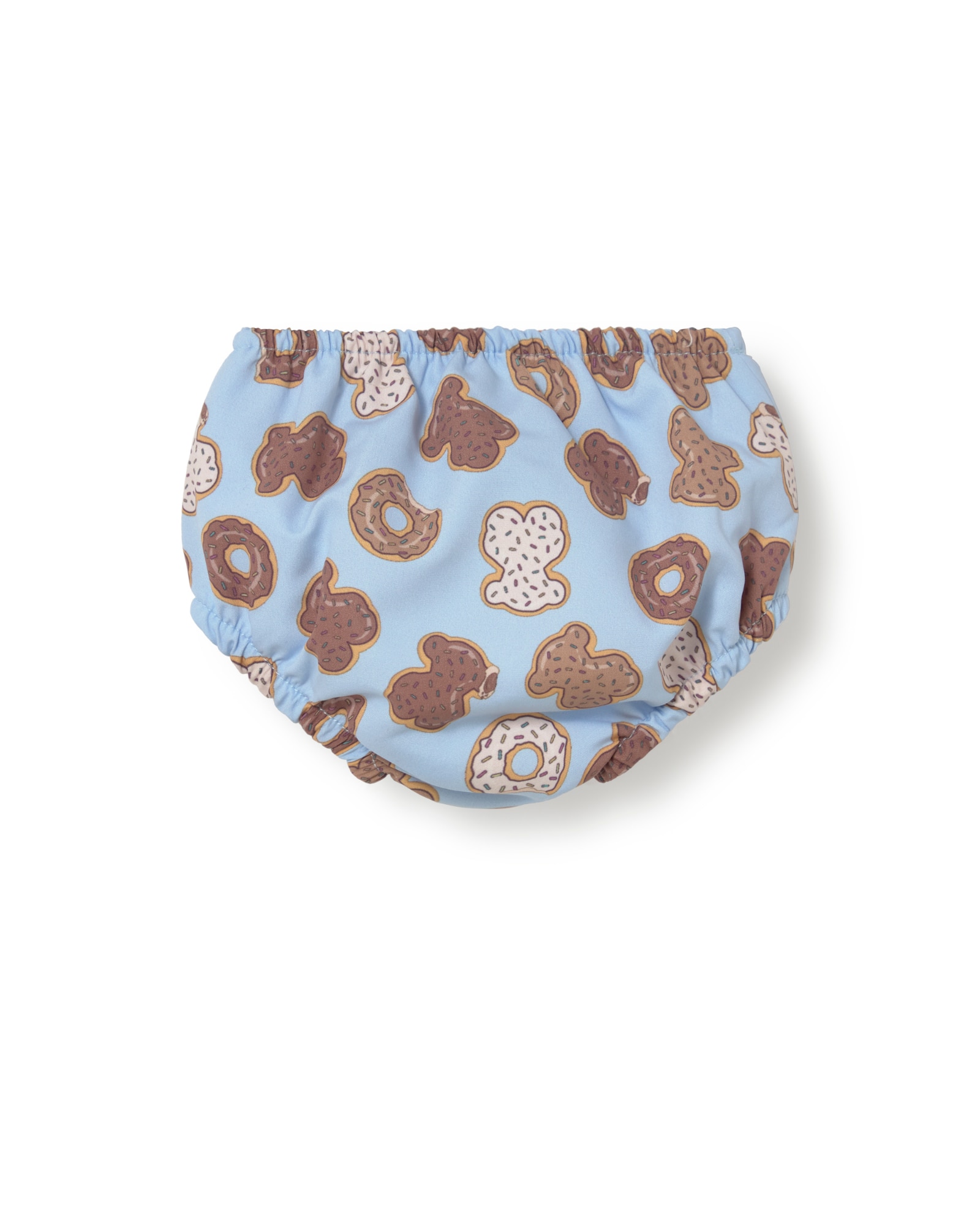 Gola de Banho para Bebé Estampada com Ursos Donut Tous Azul-claro-2