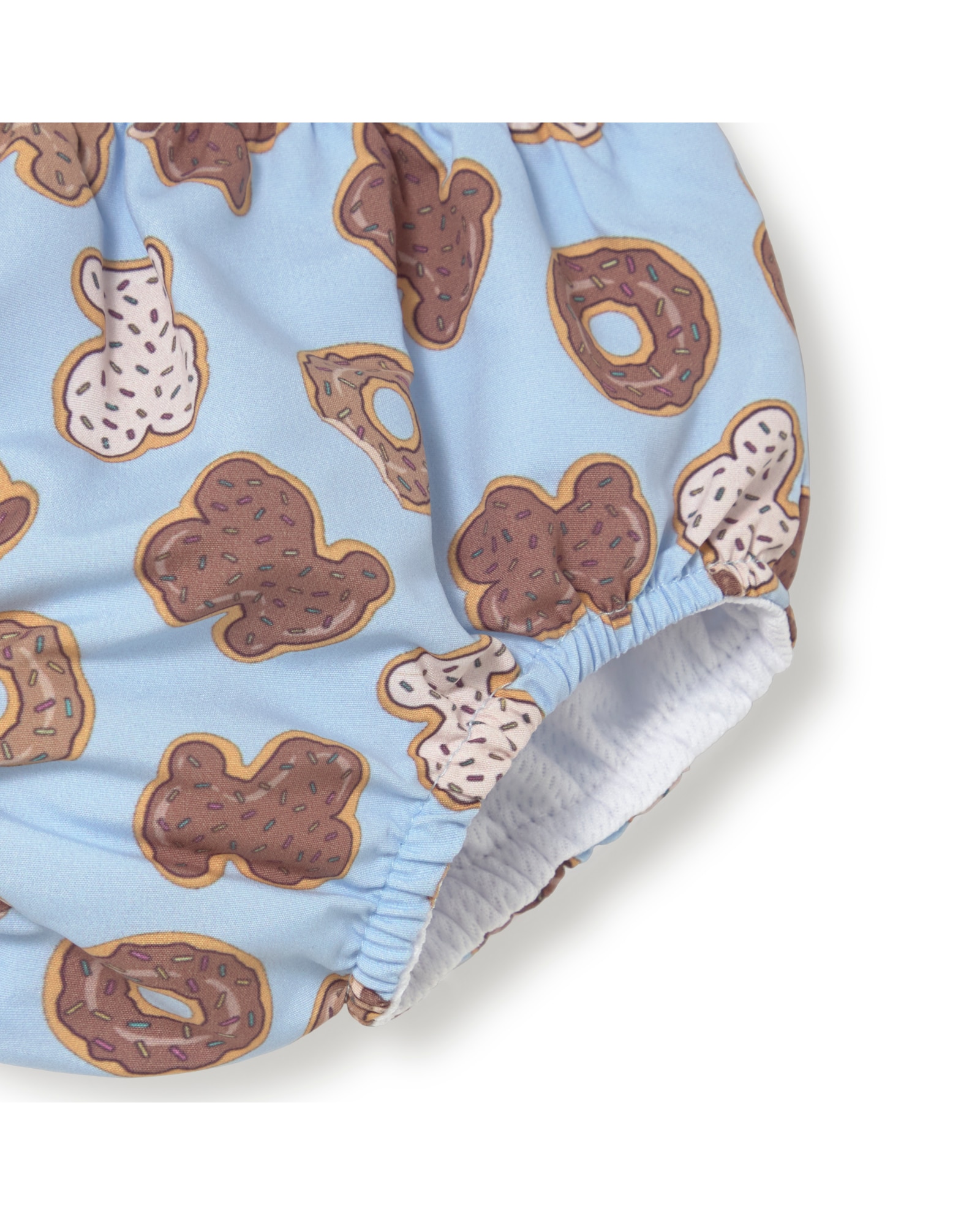 Gola de Banho para Bebé Estampada com Ursos Donut Tous Azul-claro-3
