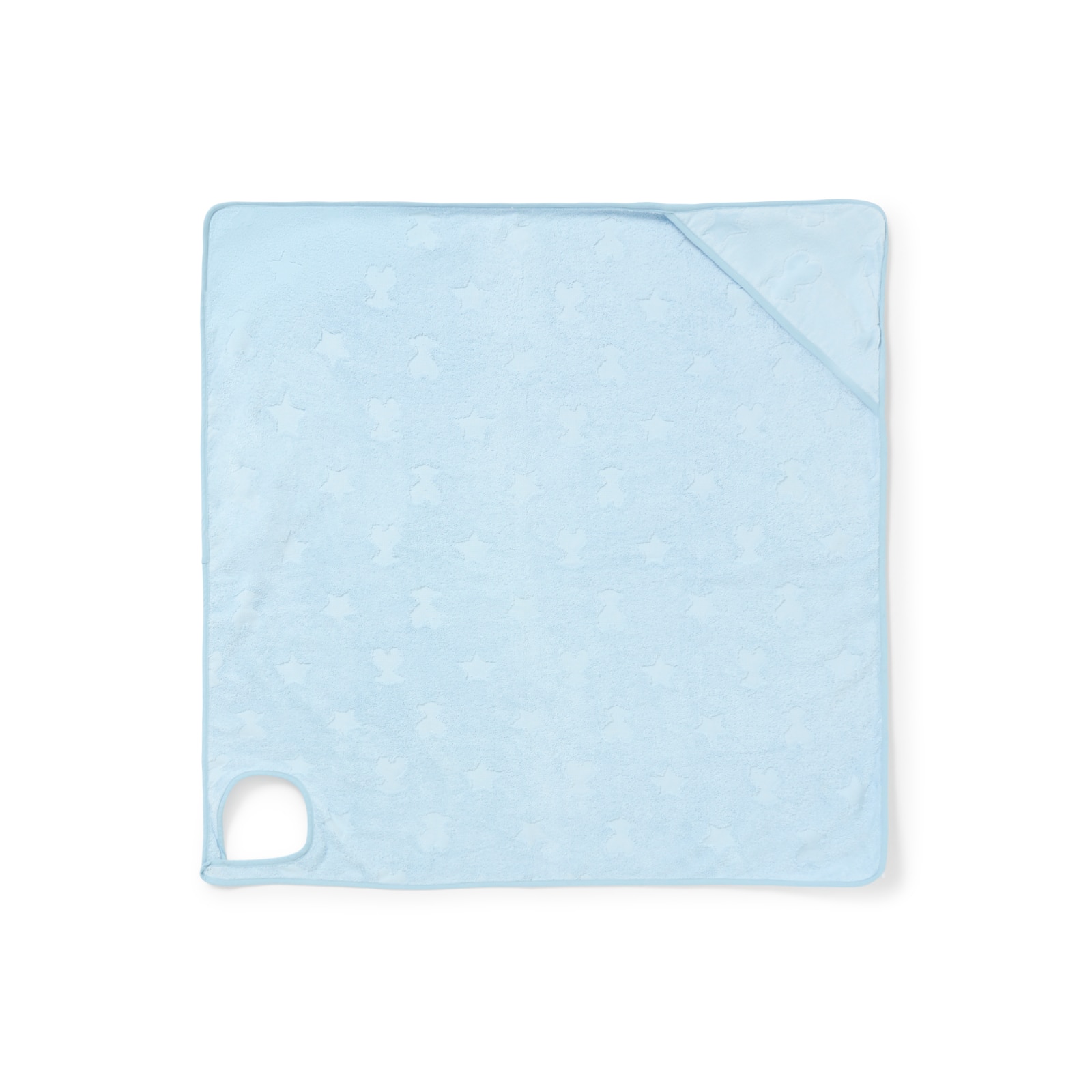 Capa de Banho Tous Baby 100x100 Cm Rusms Azul-1