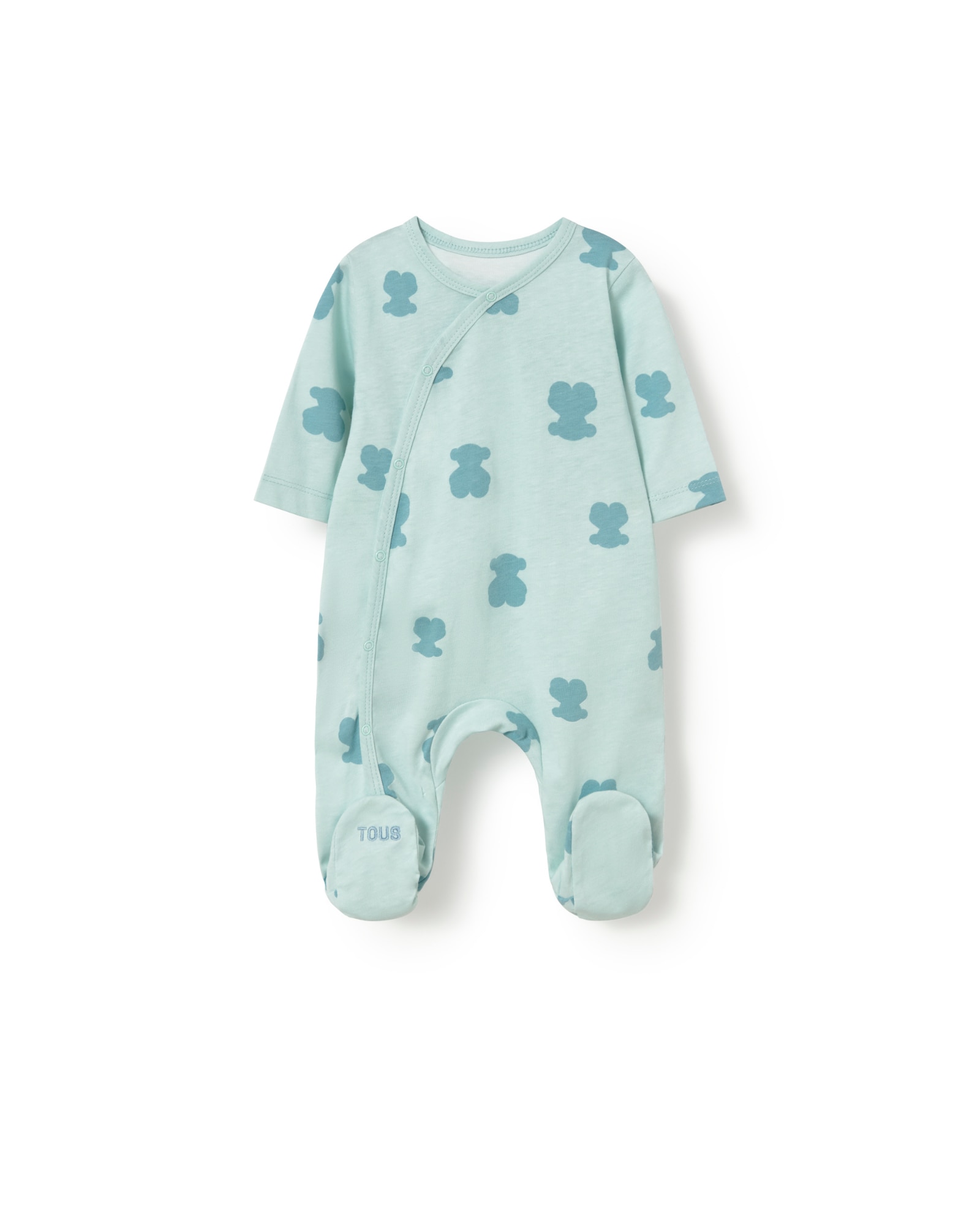 Imagem 0 de Babygrow para Bebé Cruzado em Algodão Estampado com Ursos