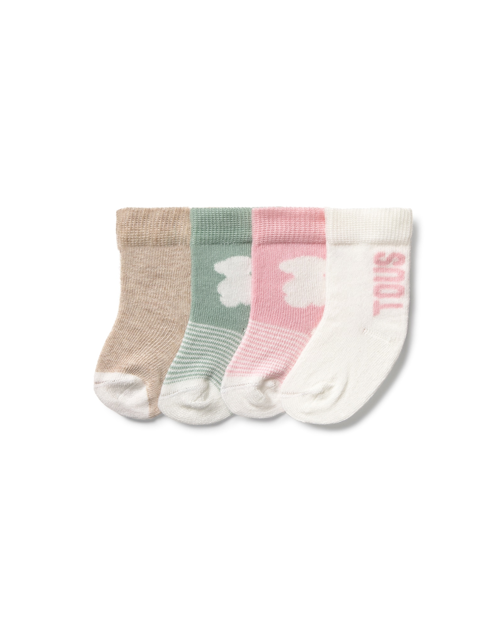 Imagem 0 de Meias Curtas para Bebé com Logo Tous e Urso