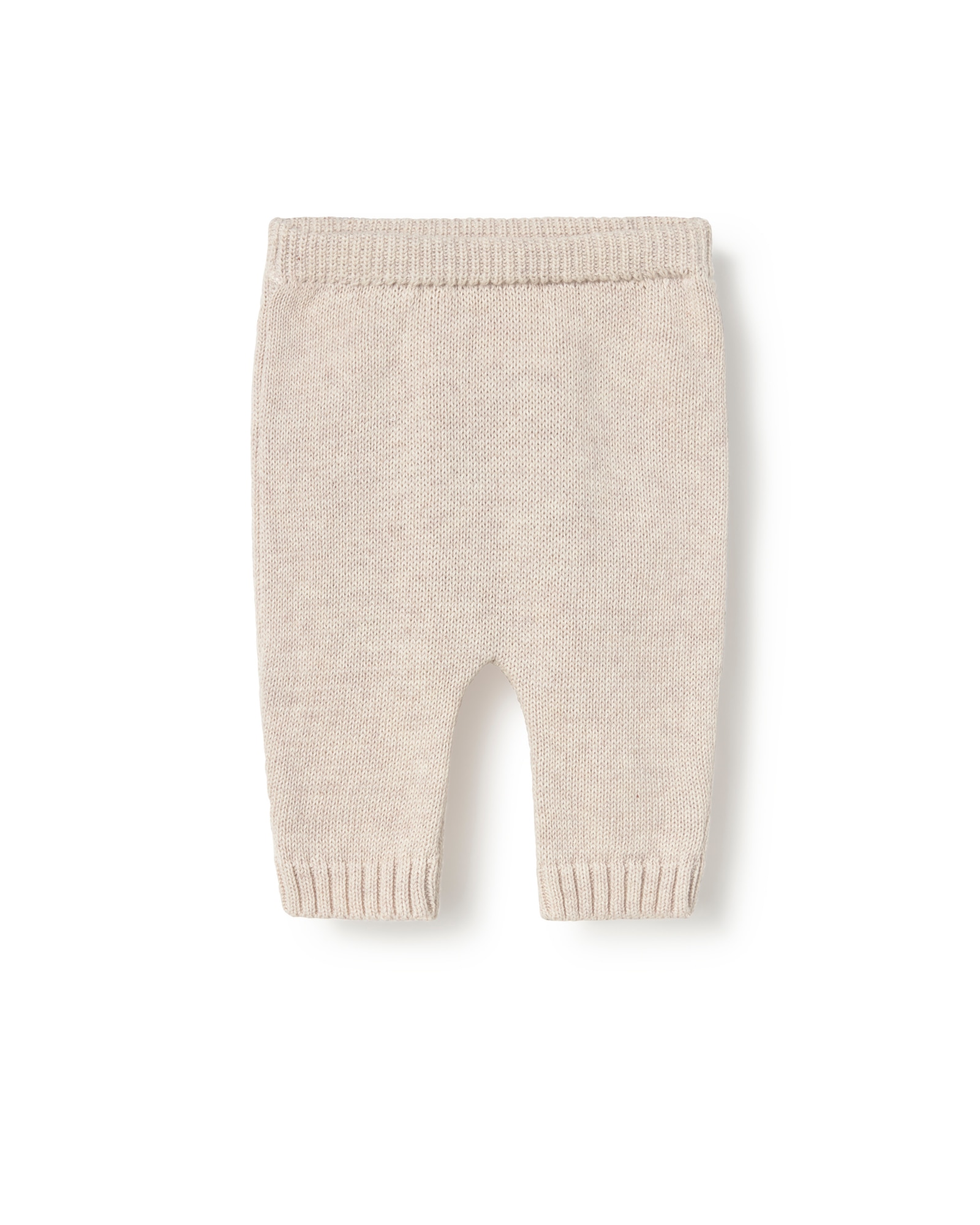 Conjunto para Bebé em Algodão Orgânico de Camisola e Calças Às Riscas e Lisas Tous Cru-3