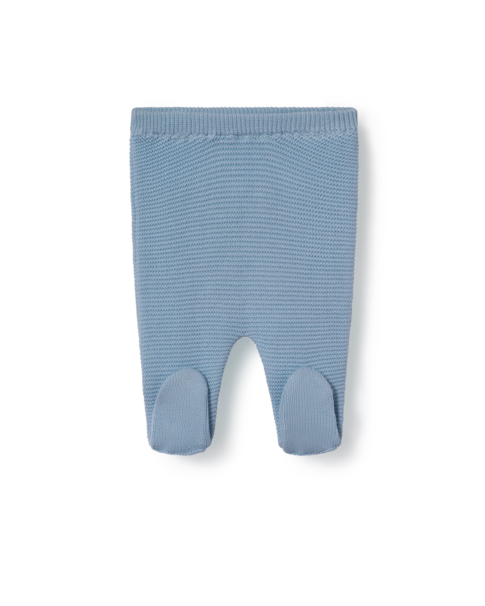 Conjunto para Bebé em Algodão Orgânico Liso de Malha Tricotada com Urso Tous Azul-claro-3