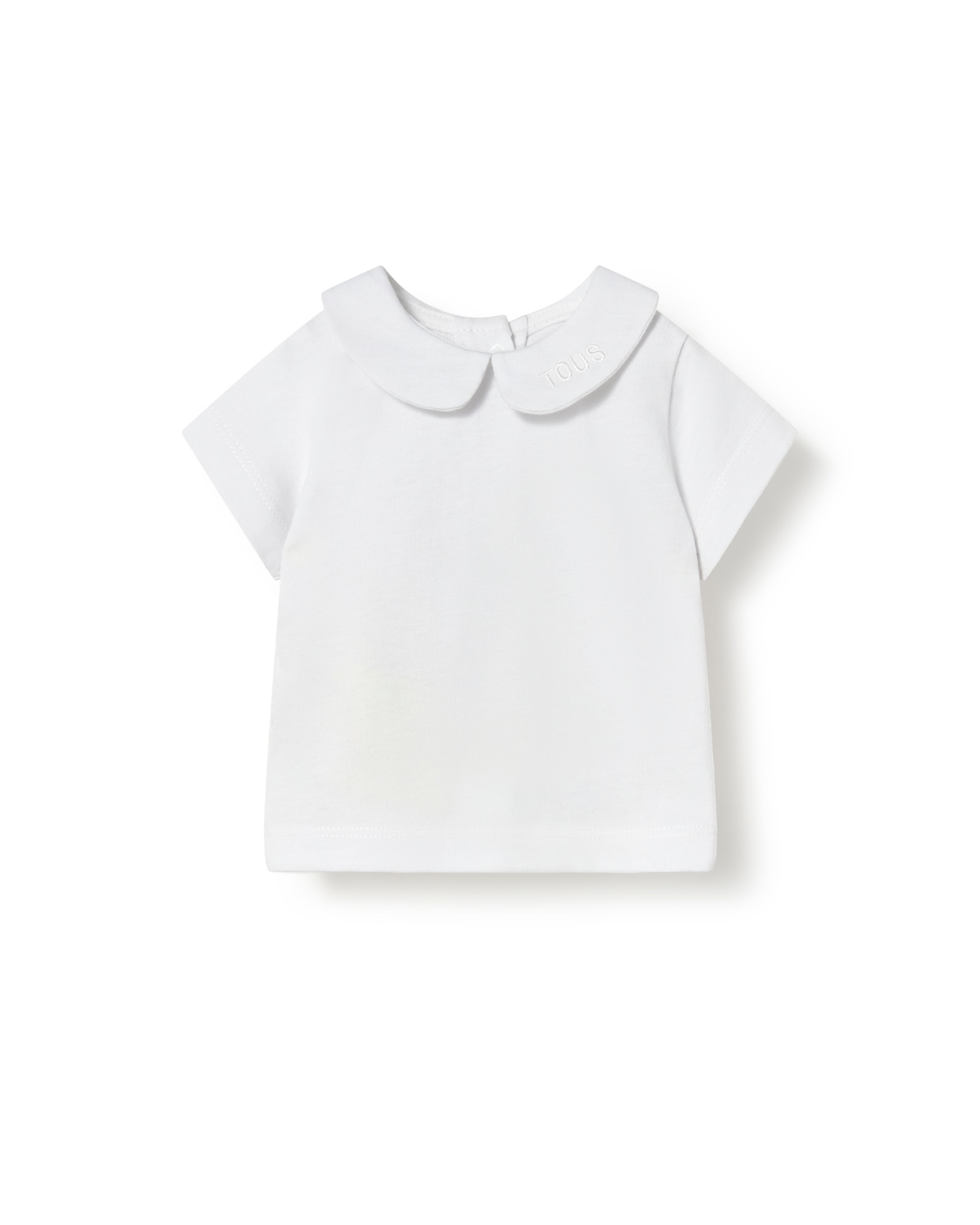 Imagem 0 de T-shirt para Bebé em Algodão com Gola Claudine