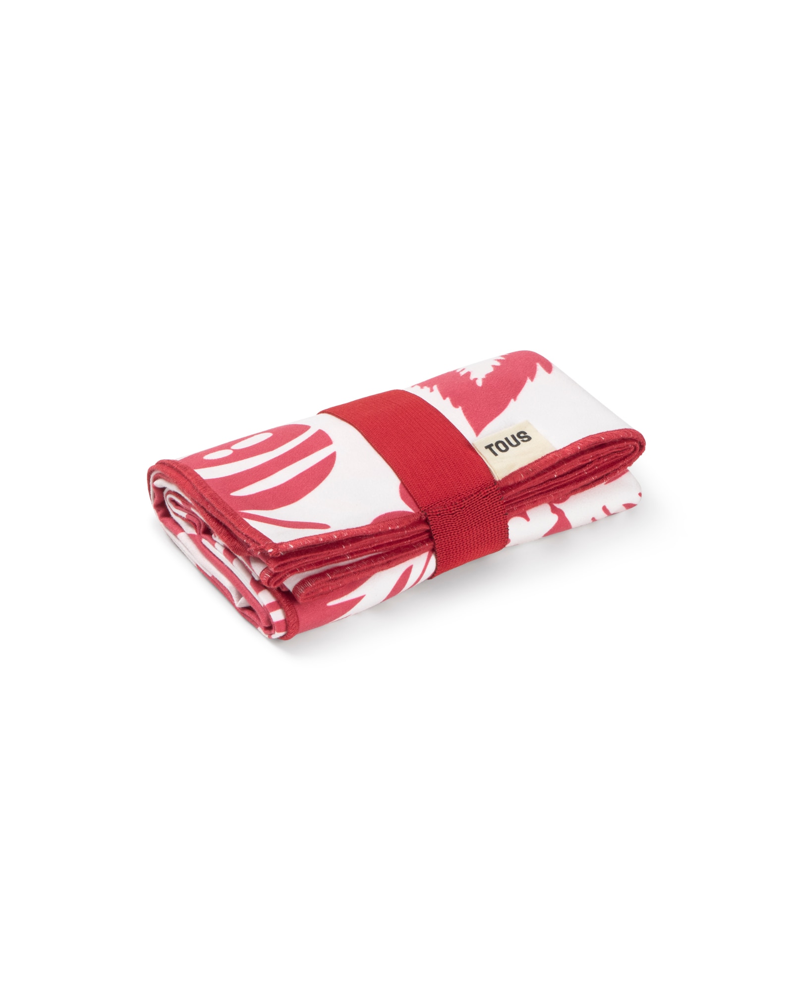 Acessório de Banho para Bebé em Microfibra Estampada com Flores e Ursos Tous Rosa / Branco-2