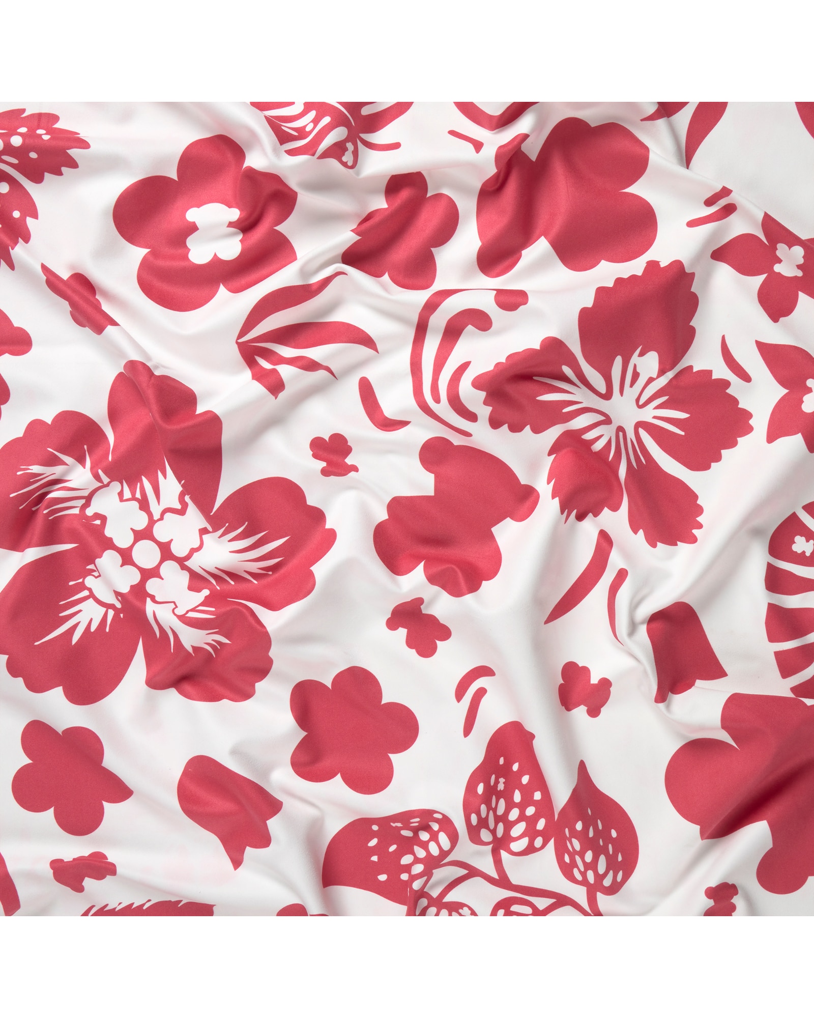 Acessório de Banho para Bebé em Microfibra Estampada com Flores e Ursos Tous Rosa / Branco-3