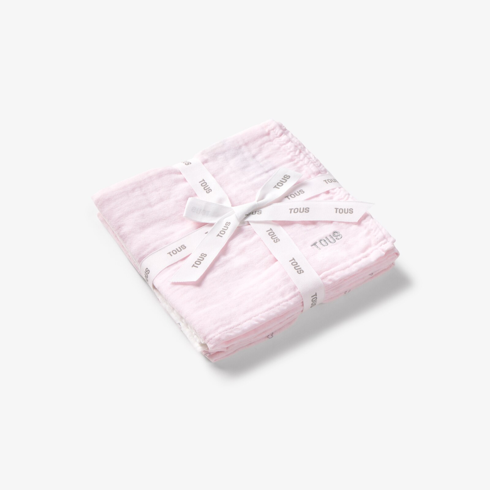 Pack de 3 Muselinas 55x55 Cm Tous Baby Microestampadas Rosa-4