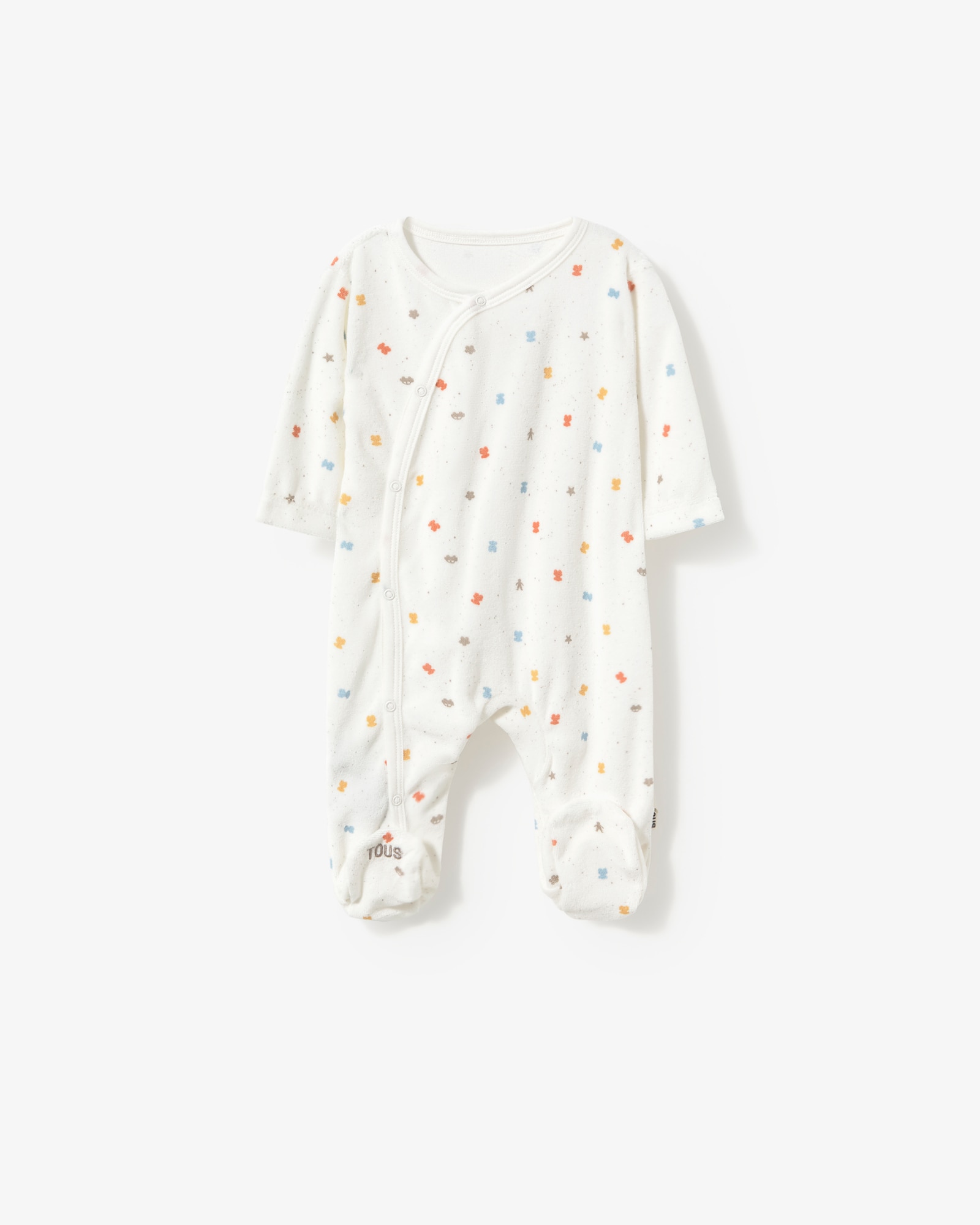 Imagem 0 de Babygrow para Bebé Cruzado Estampado com Ursos Multicolor