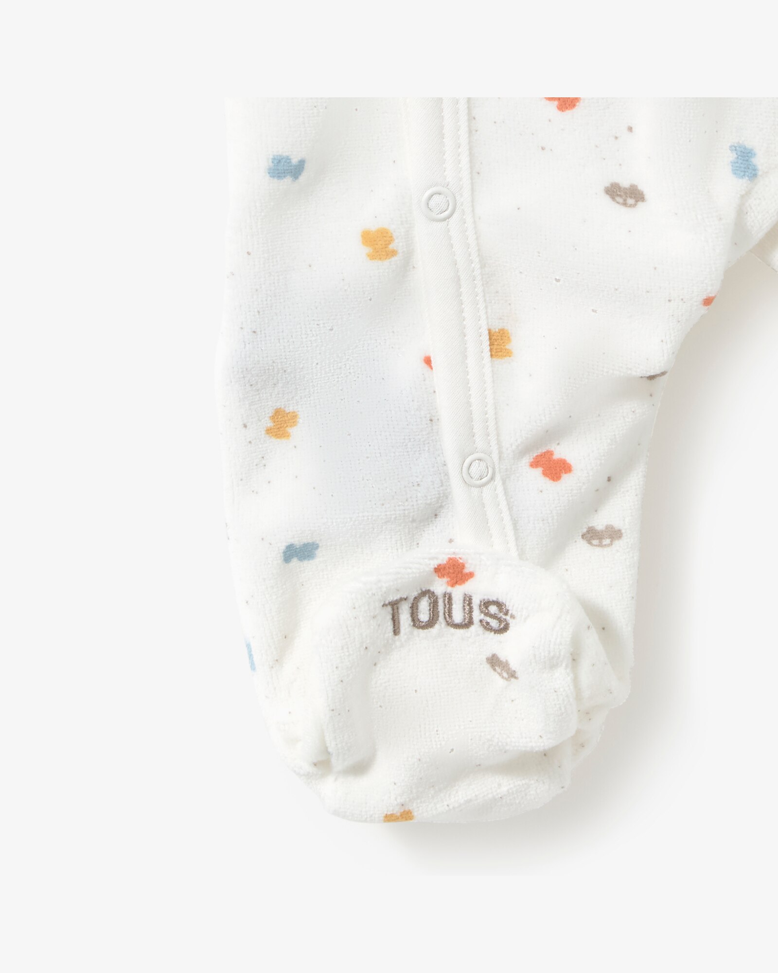 Babygrow para Bebé Cruzado Estampado com Ursos Multicolor Tous Cru-3