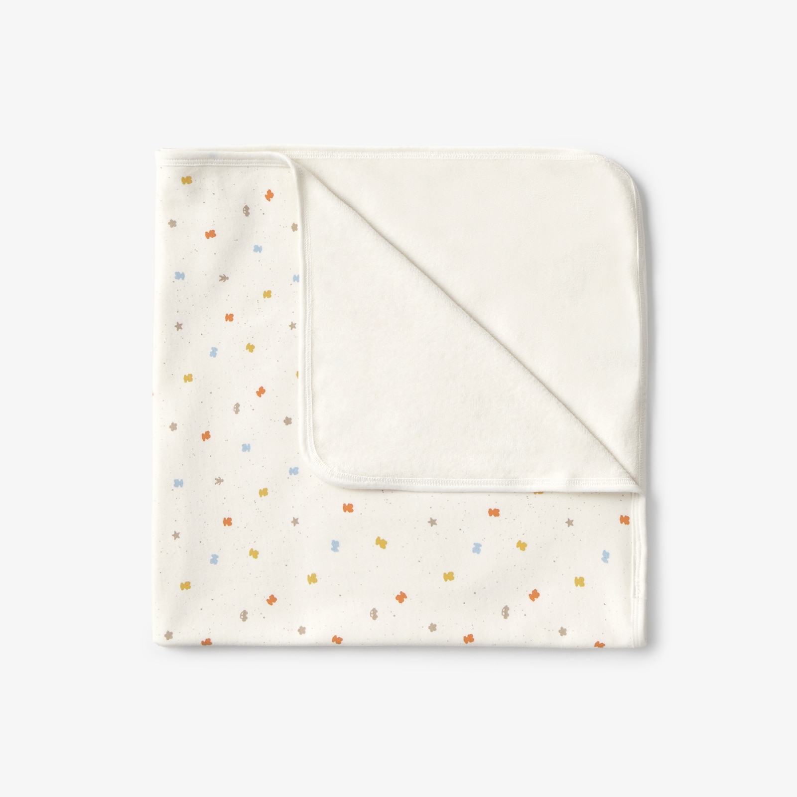 Manta para Bebé Tundosada 75x75 Cm Tous Baby Estampada com Ursos Multicolor Multicolor-2