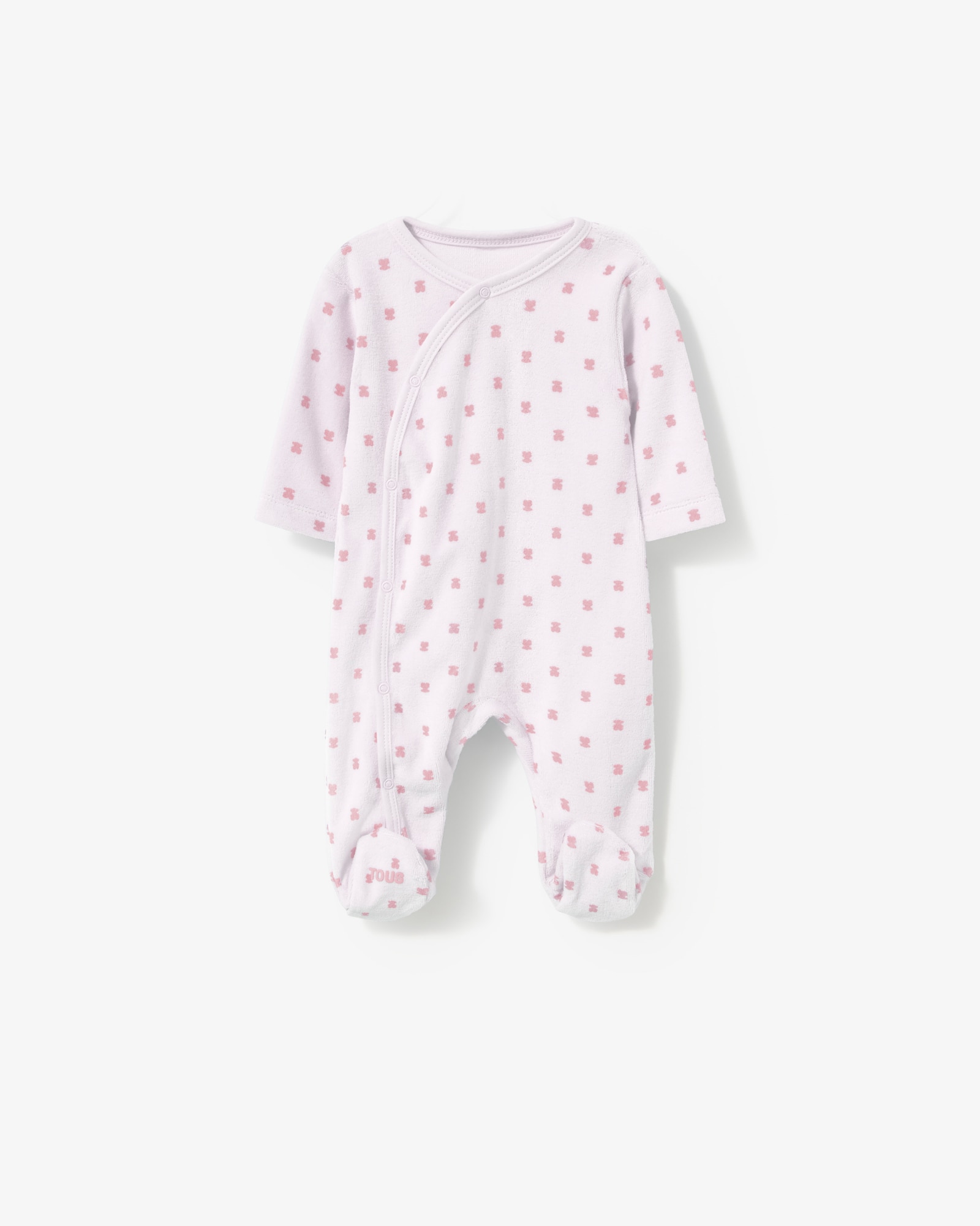 Imagem 0 de Babygrow para Bebé Cruzado em Algodão Estampado com Multi Ursos