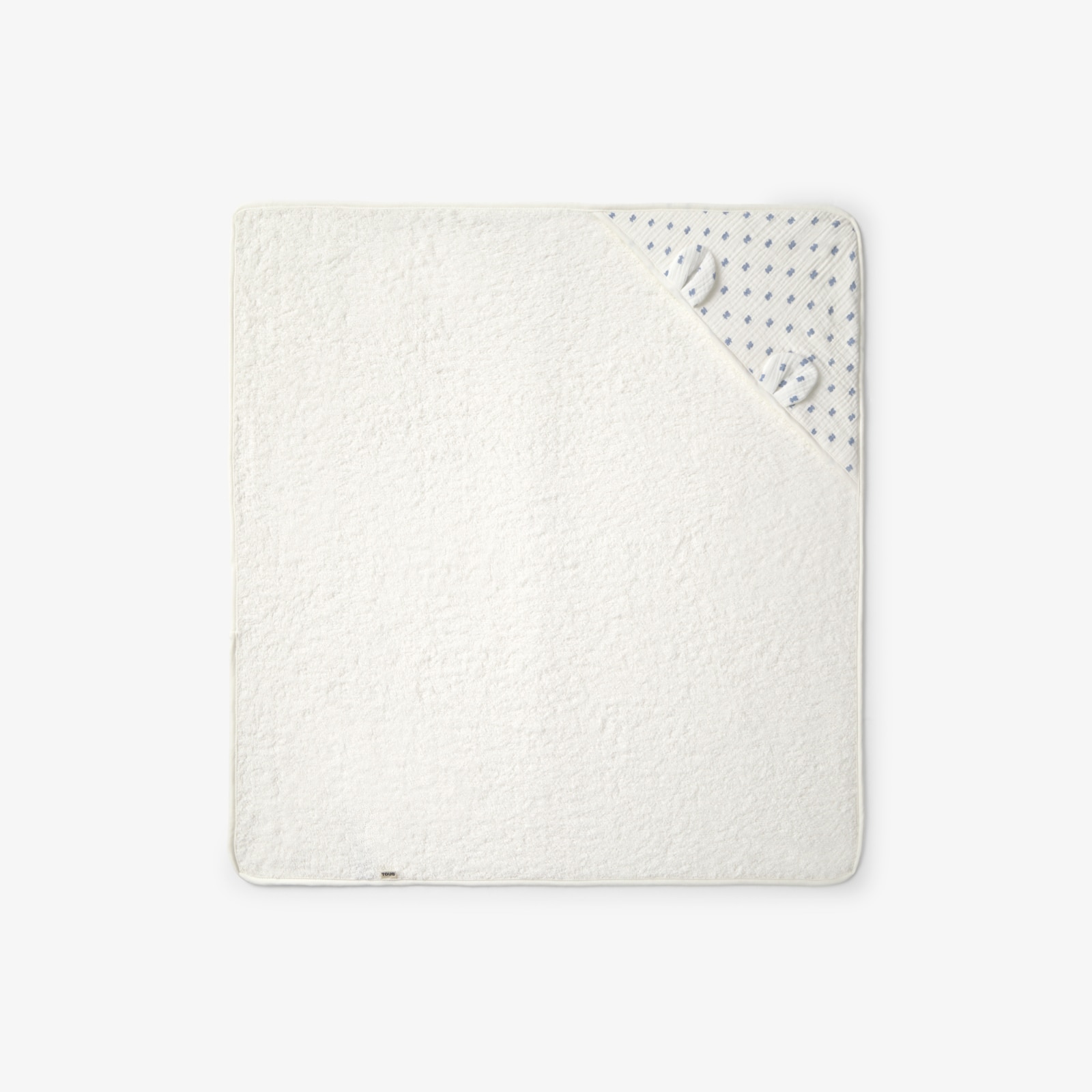 Imagem 0 de Capa de Banho com Orelhas 75x75cm Tous Baby de Algodão com Multi Osos