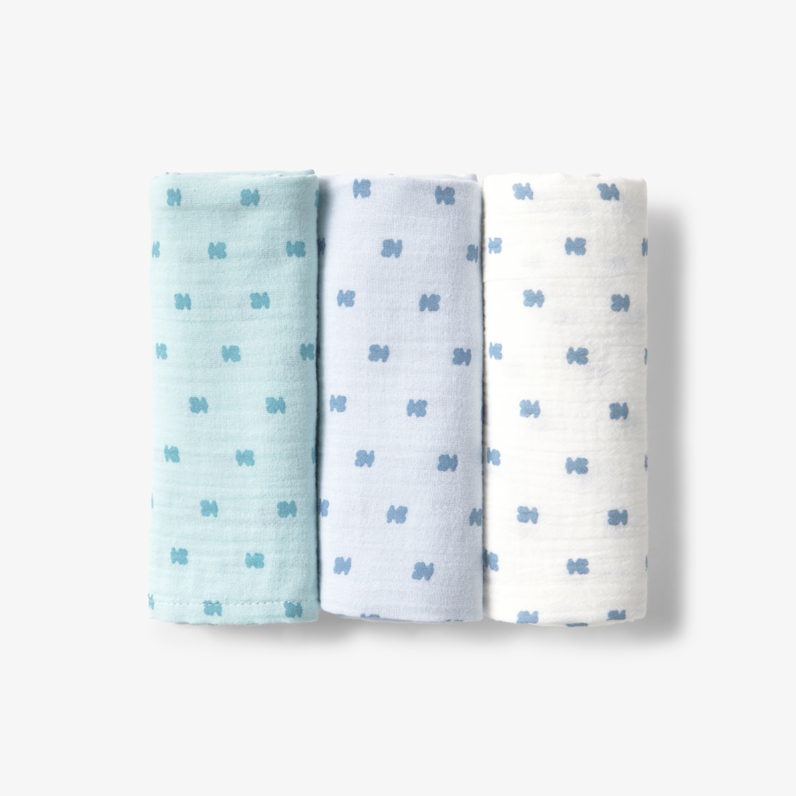 Imagem 0 de Pack de 3 Muselinas 55x55 Cm Tous Baby Microestampadas com Ursos