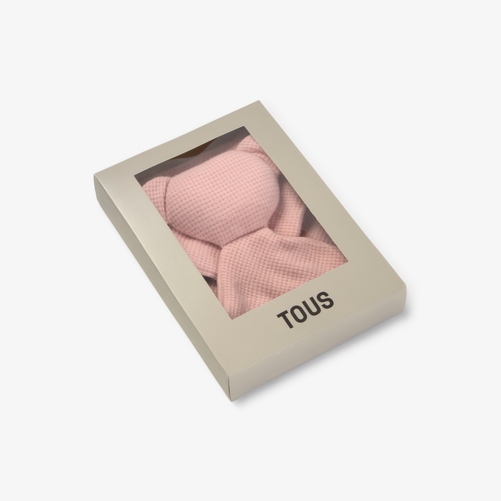 Doudou Tous Baby de Algodão Estruturado Rosa-4