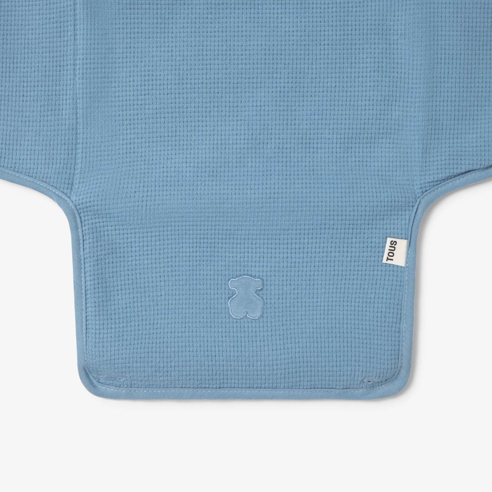 Trocador Portátil de Bebé Tous Baby com Botões Liso Estruturado Azul-3