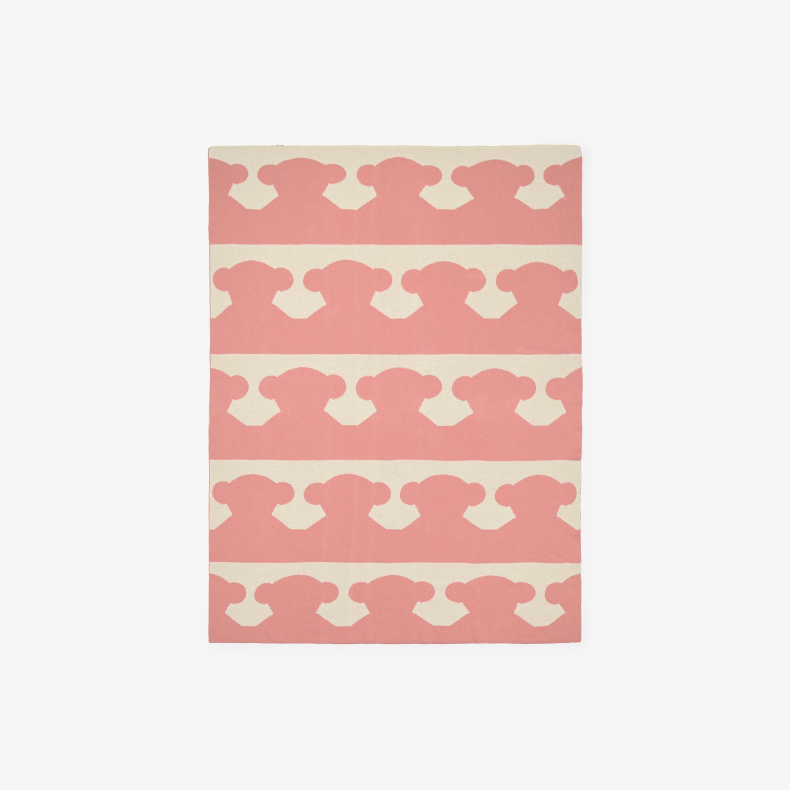 Imagem 0 de Manta para Mini Berço ou Berço 78x104 Cm Tous Baby com Franjas de Ursos