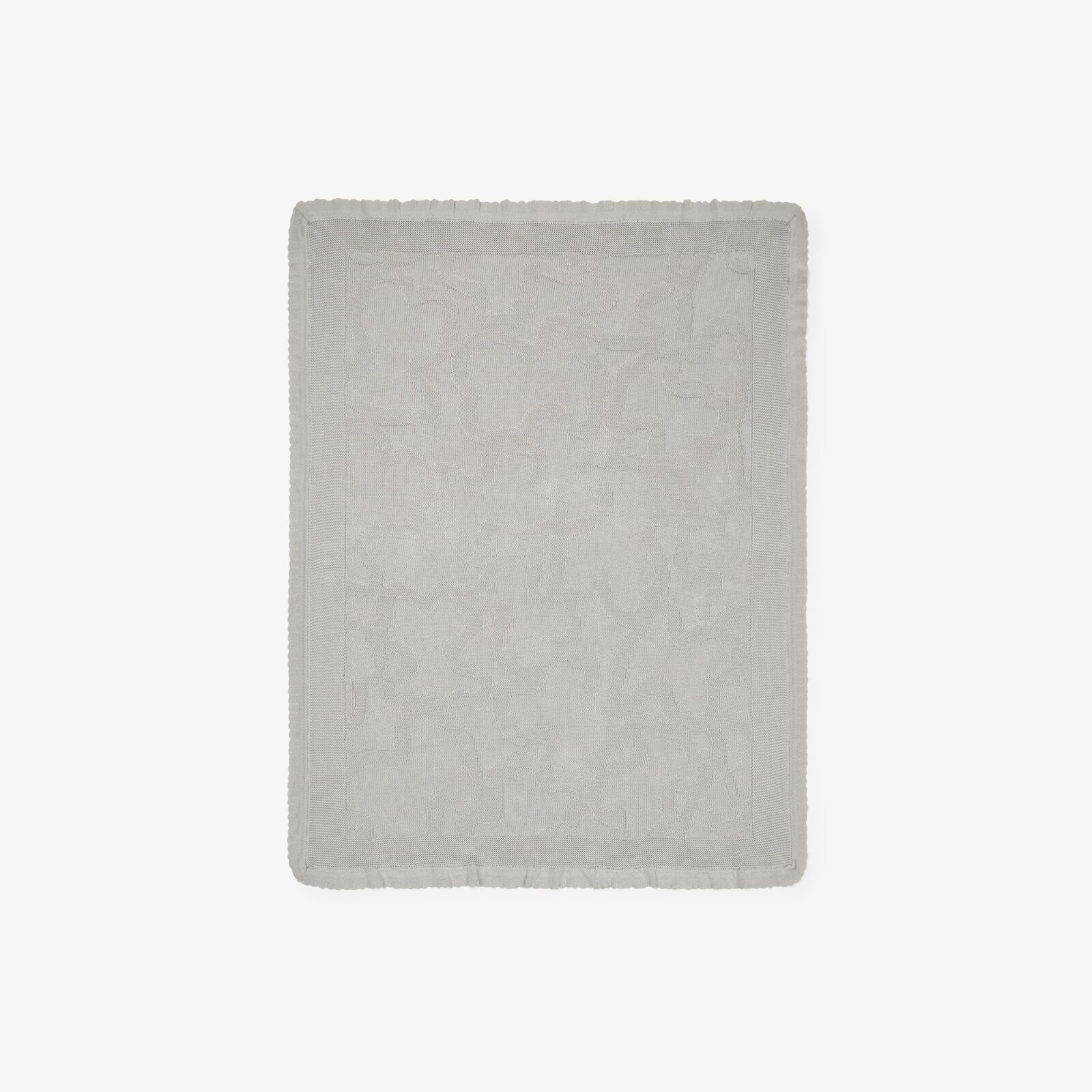 Imagem 0 de Manta para Mini Berço ou Berço 78x104 Cm Tous Baby Tricotada Kaos com Folho